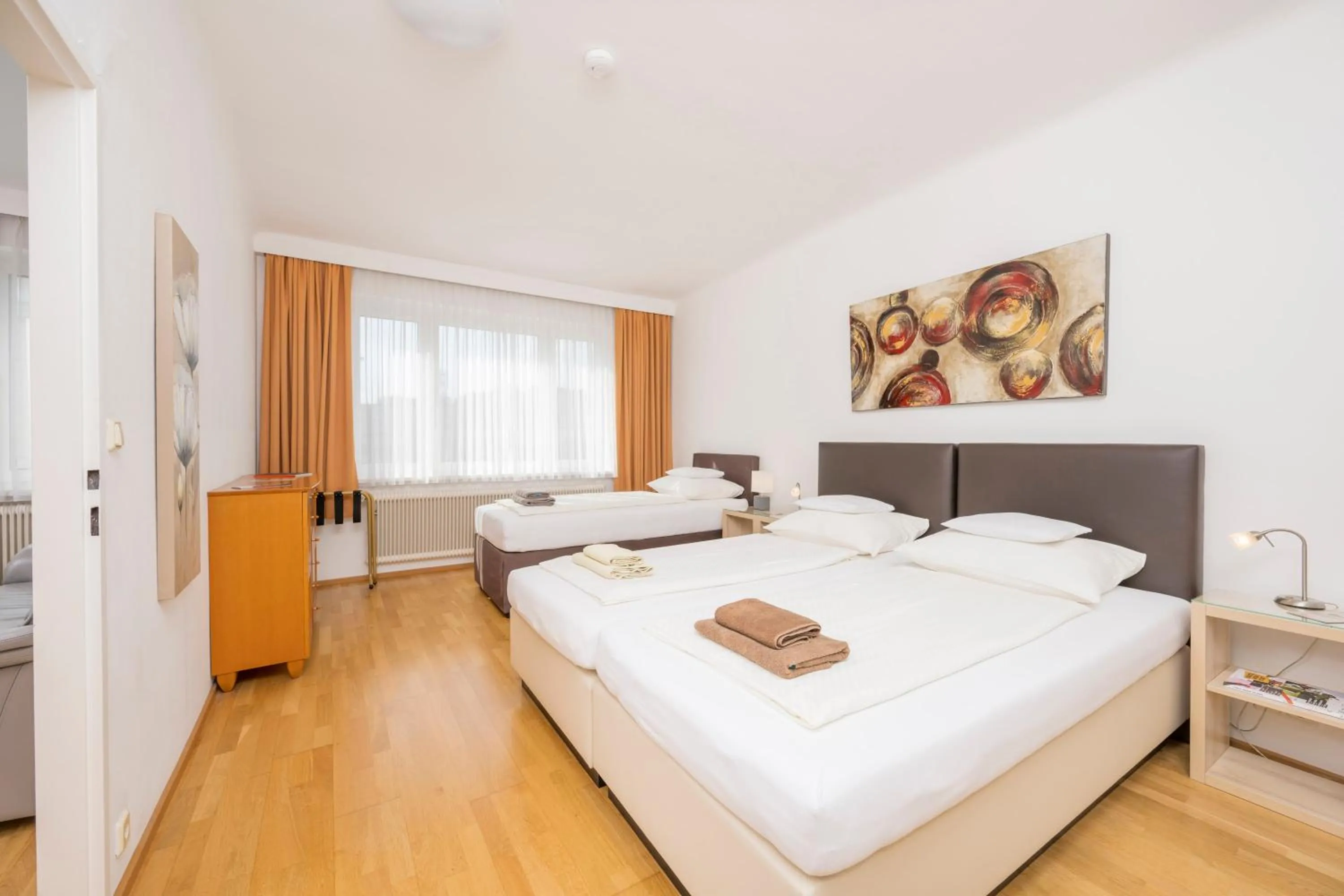 Photo of the whole room, Bed in Appartements Ferchergasse