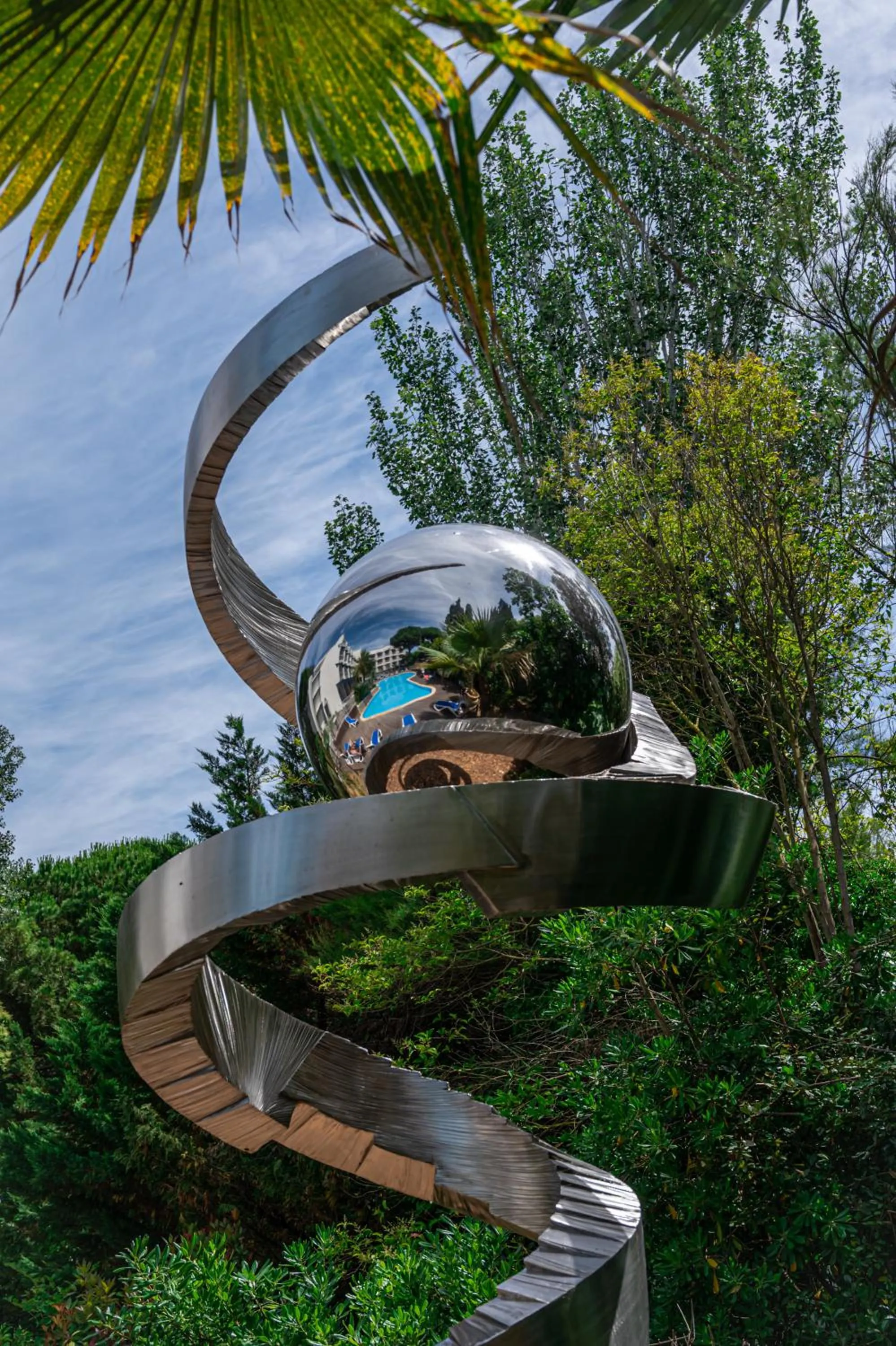Decorative detail in Hotel Le Quetzal