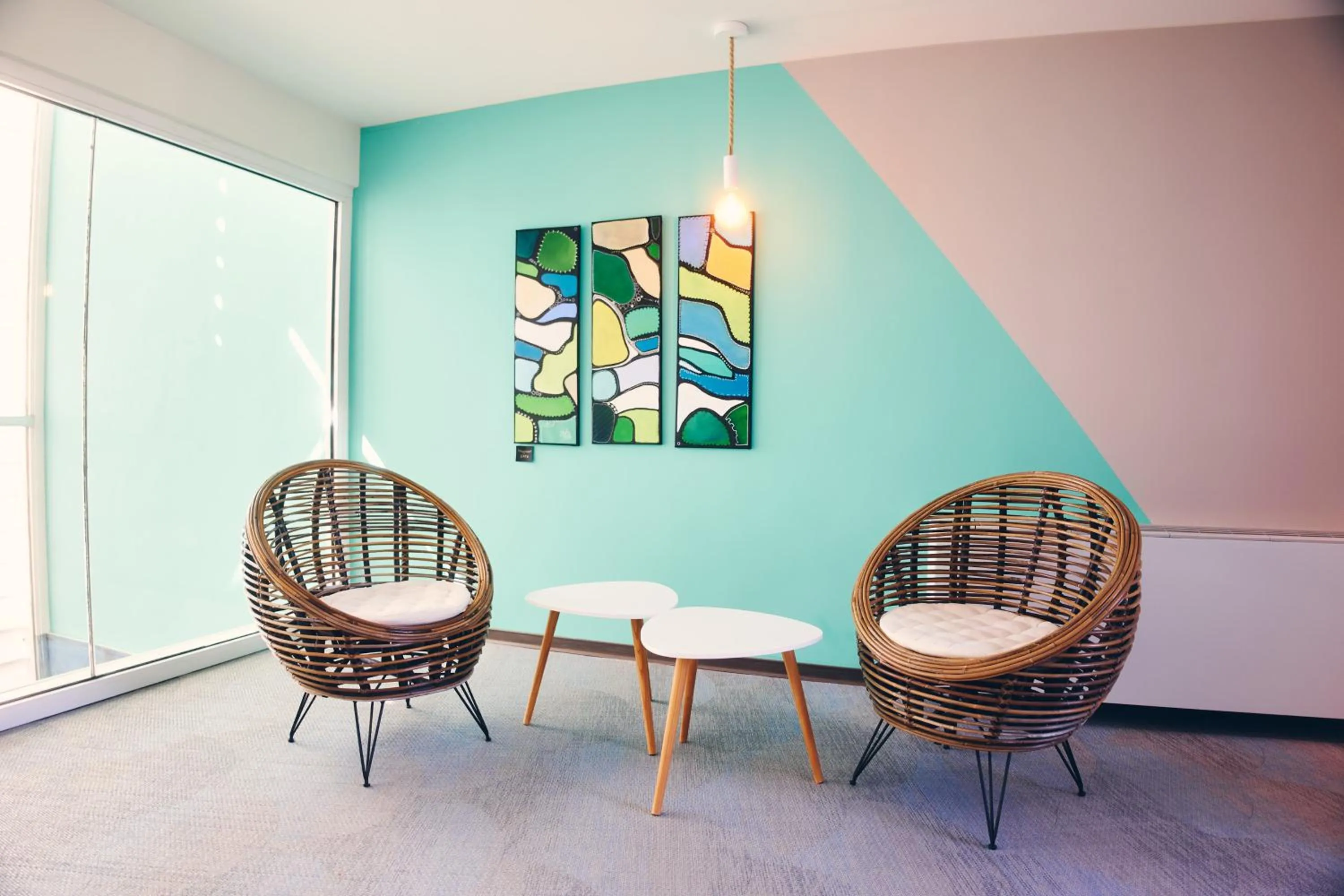 Living room in Hotel Le Quetzal