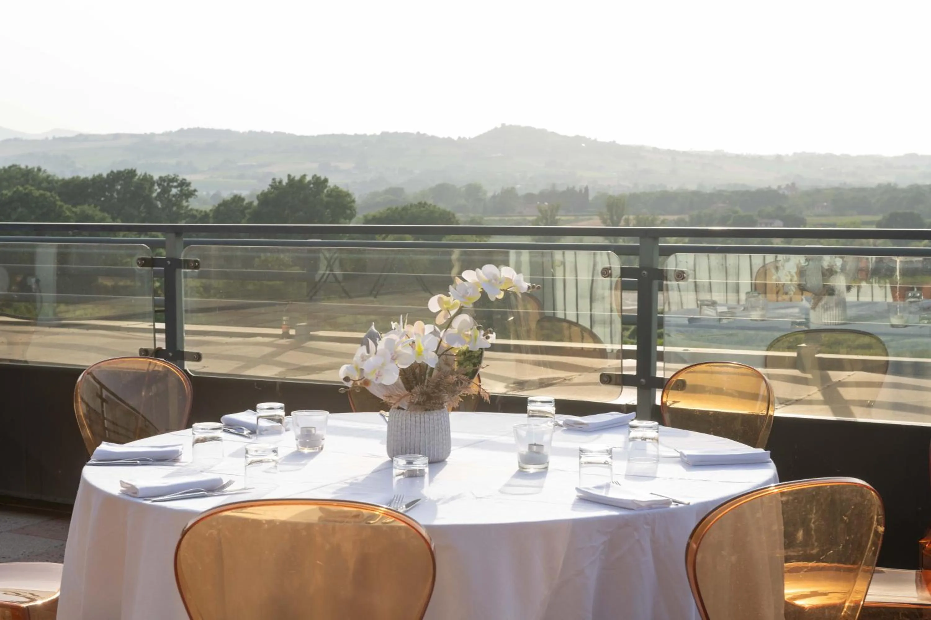 Balcony/Terrace in Grand Hotel Forlì