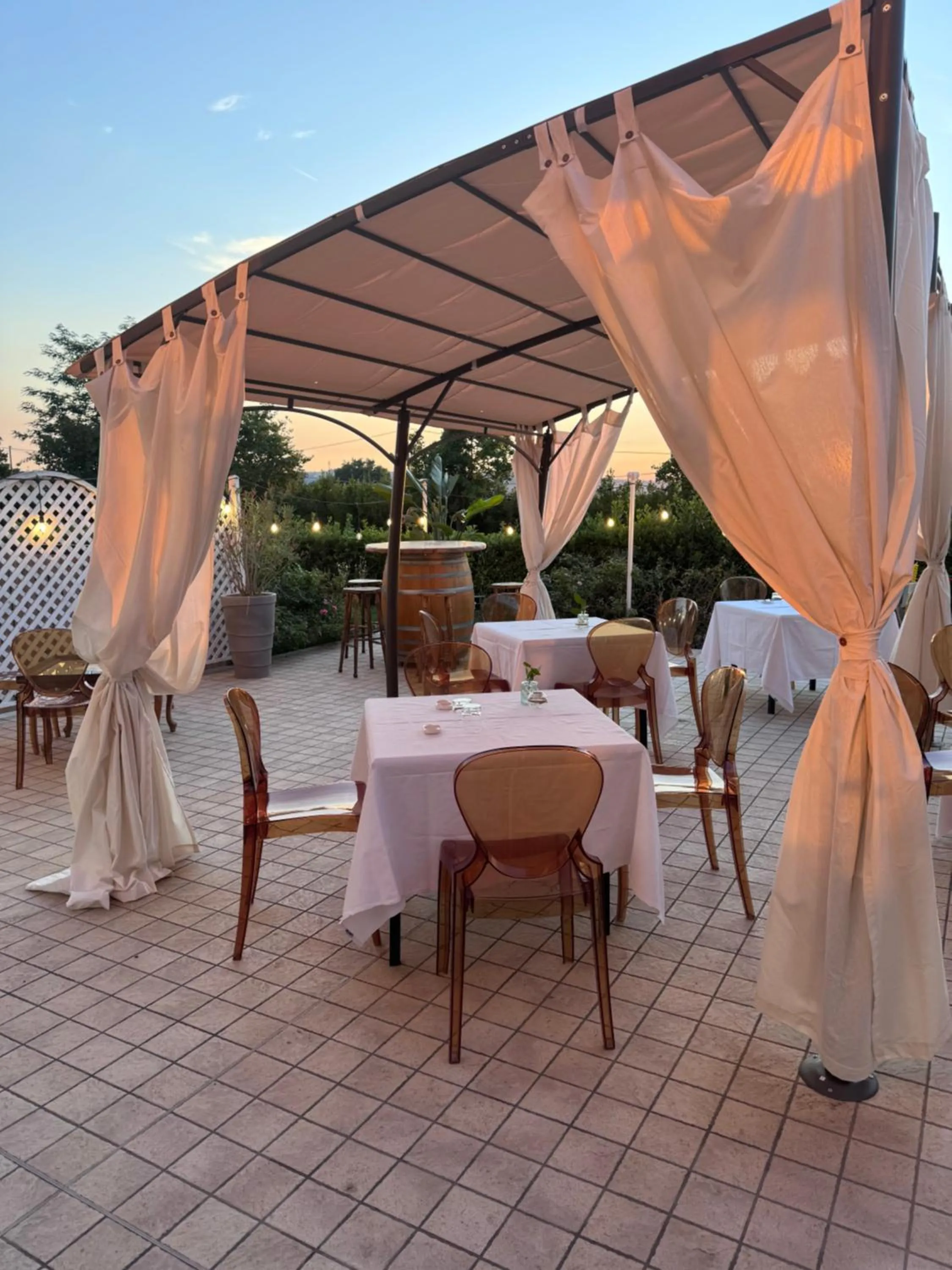 Garden view in Grand Hotel Forlì