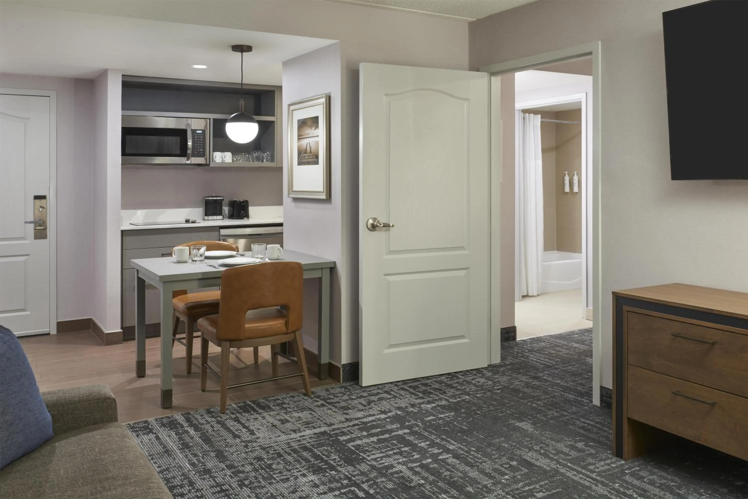 Kitchen or kitchenette in Homewood Suites by Hilton Toronto Vaughan