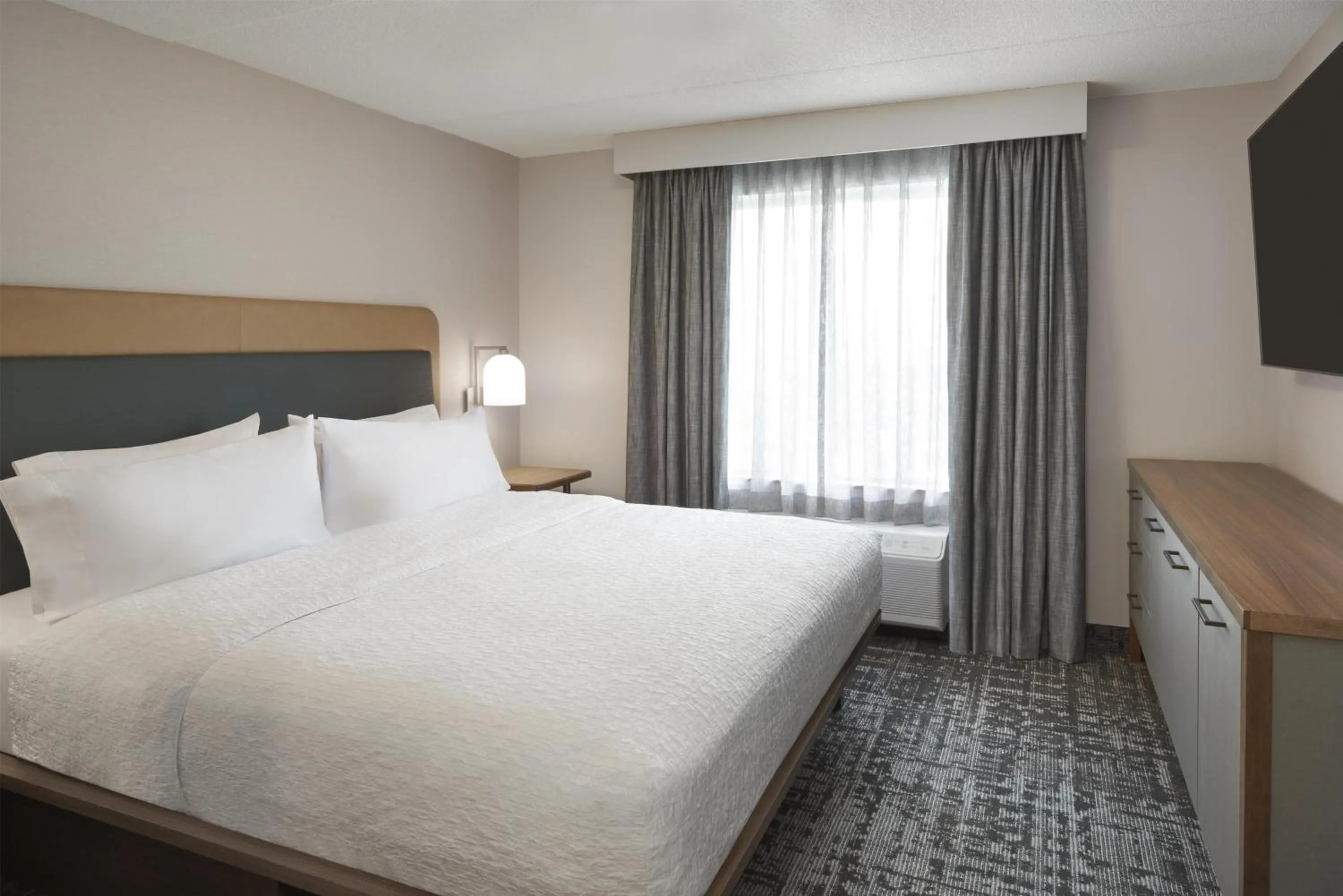 Bed in Homewood Suites by Hilton Toronto Vaughan