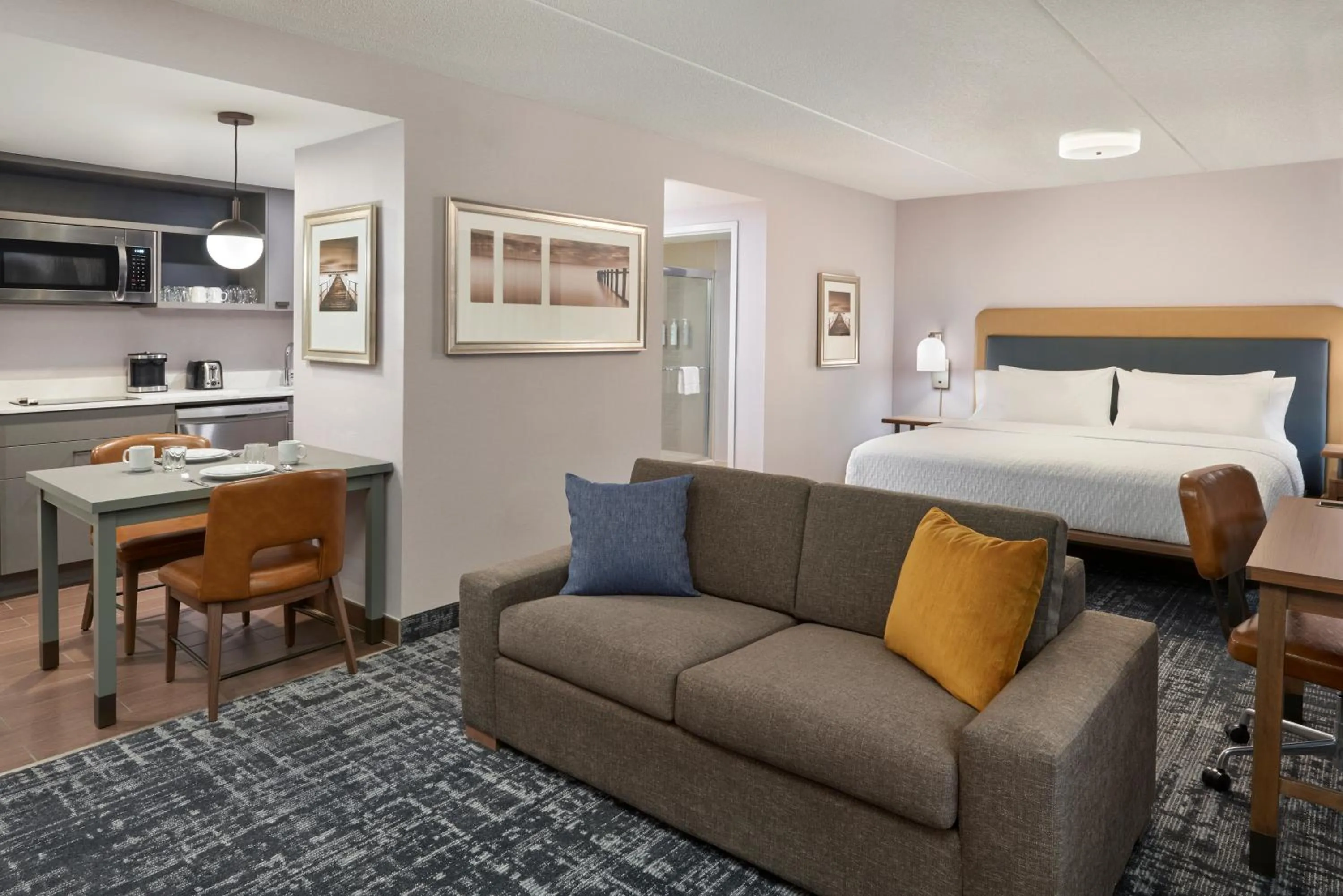 Bedroom, Bed in Homewood Suites by Hilton Toronto Vaughan