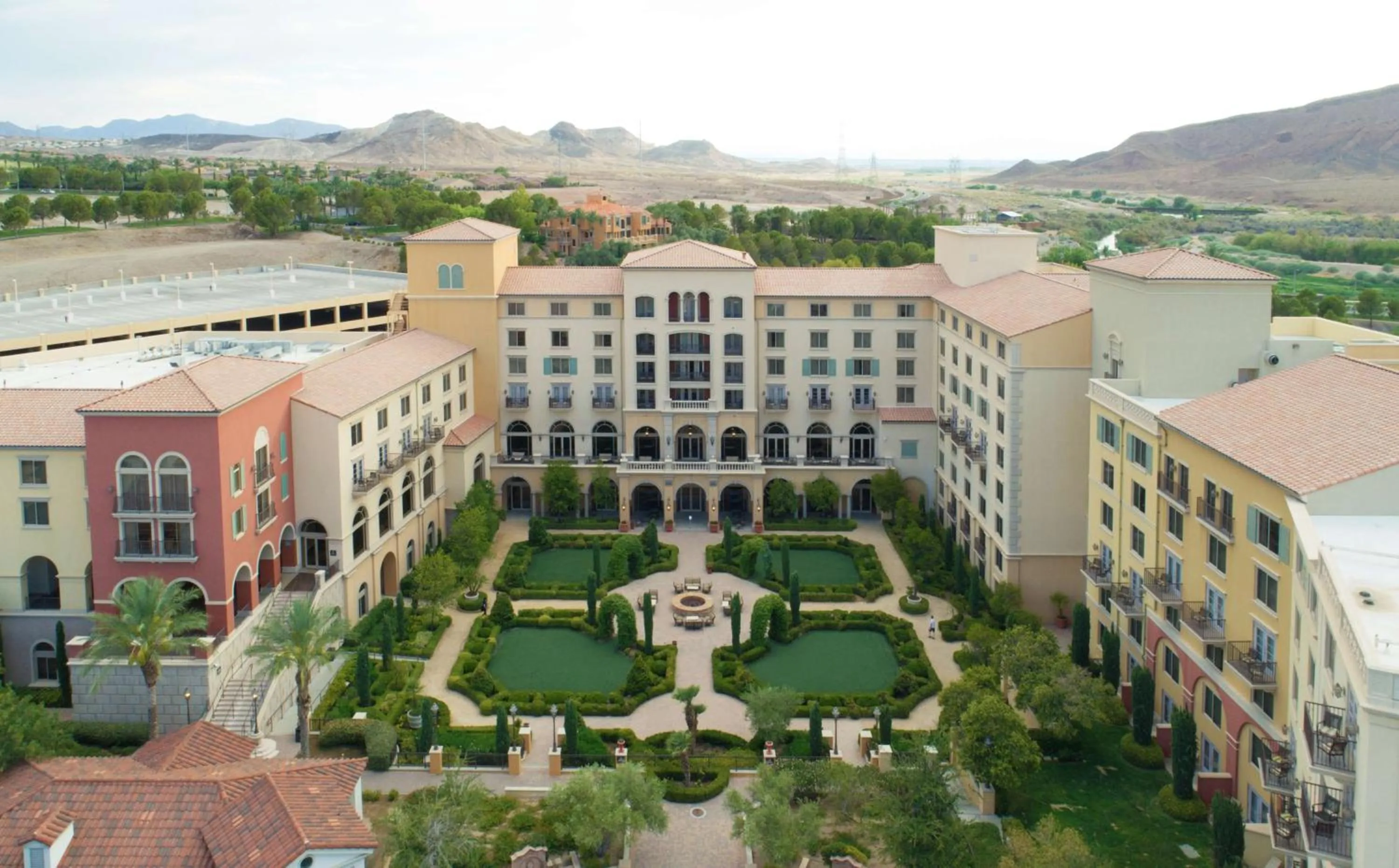 Property building in Hilton Lake Las Vegas Resort & Spa
