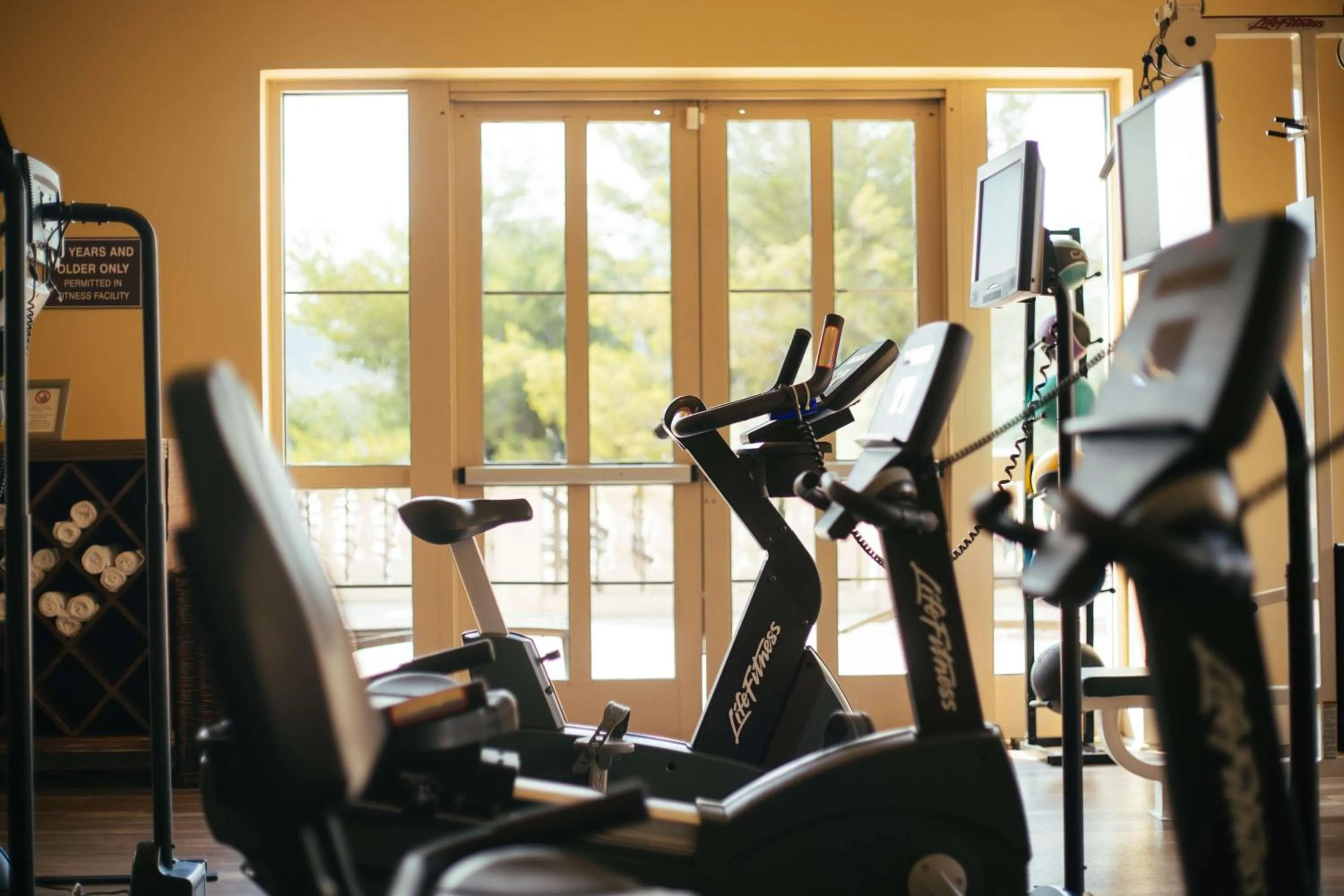 Fitness centre/facilities in Hilton Lake Las Vegas Resort & Spa