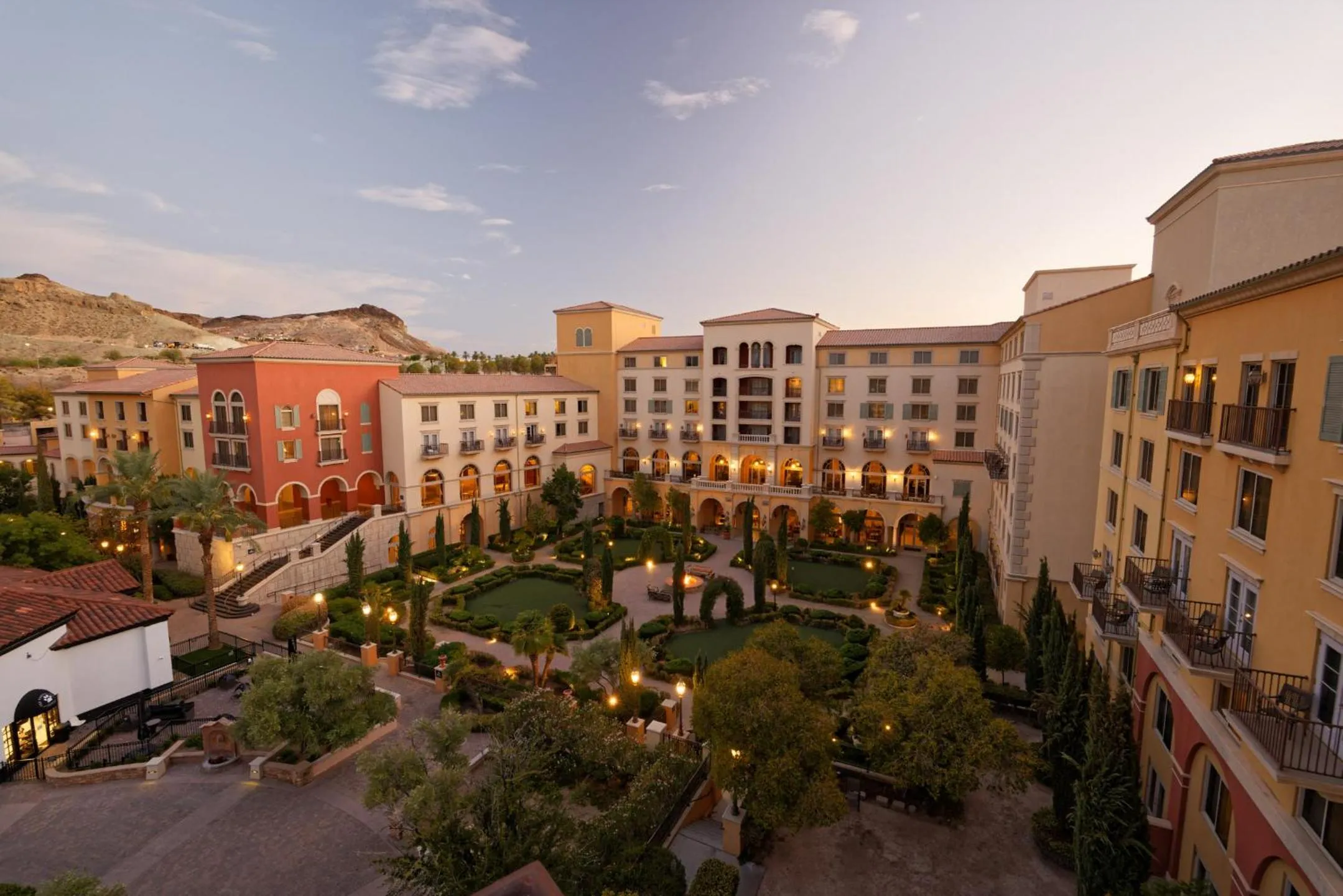Property building in Hilton Lake Las Vegas Resort & Spa
