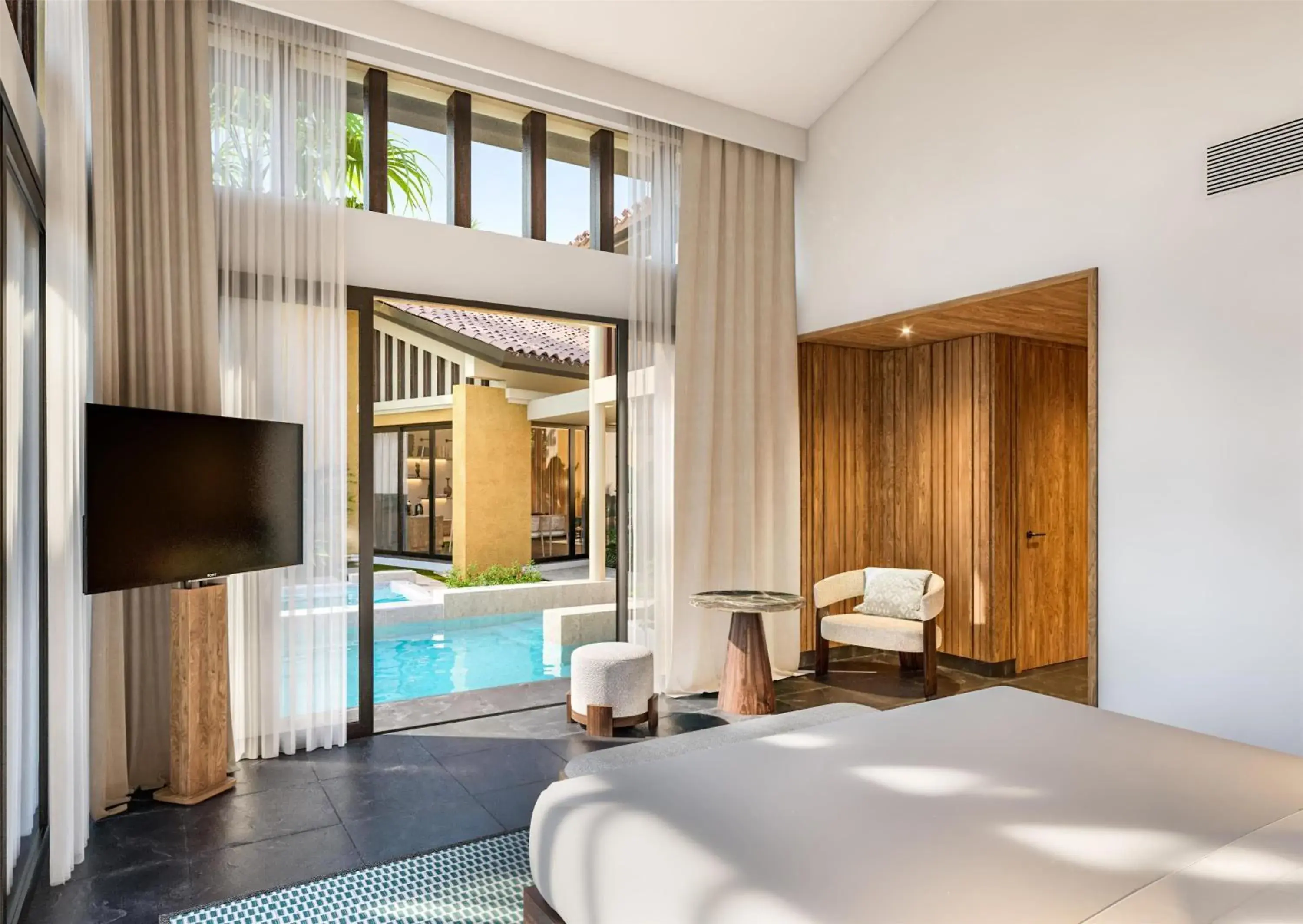 Deluxe Pool Villa with Living Room in Banyan Tree Mayakoba Deluxe Pool Villa with Living Room in Banyan Tree Mayakoba