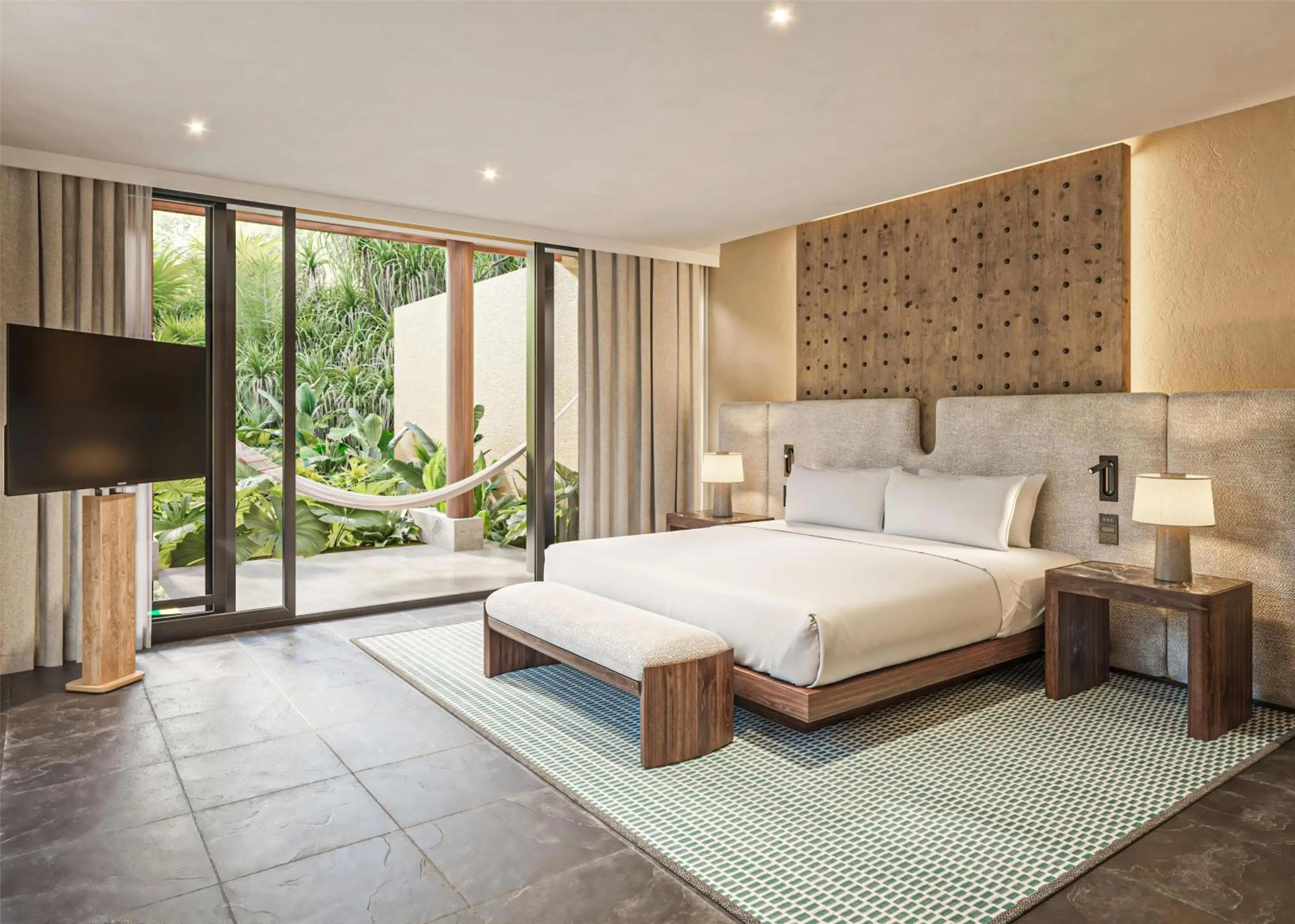 Bedroom, Bed in Banyan Tree Mayakoba