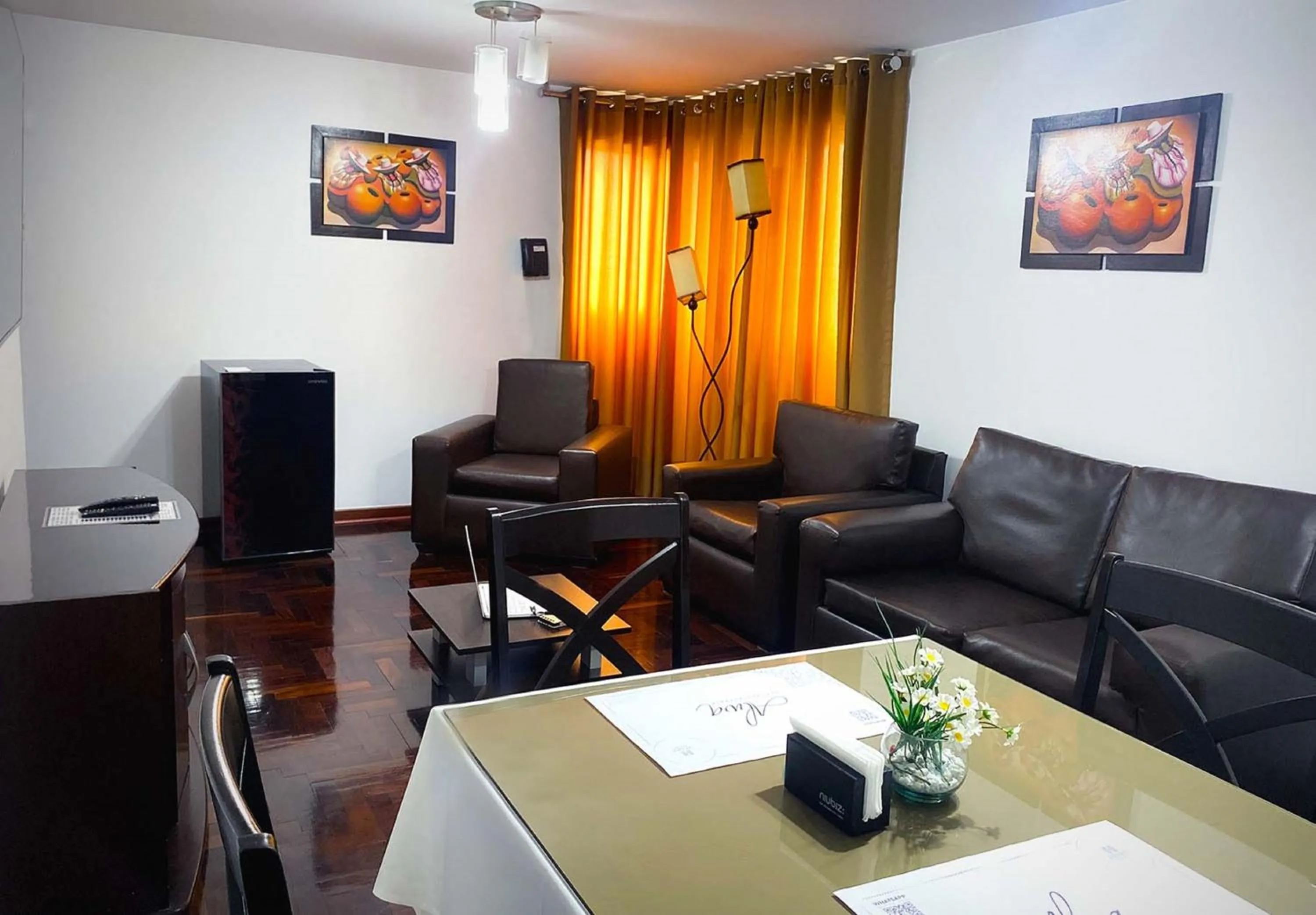 Living room in Inkari Apart Hotel