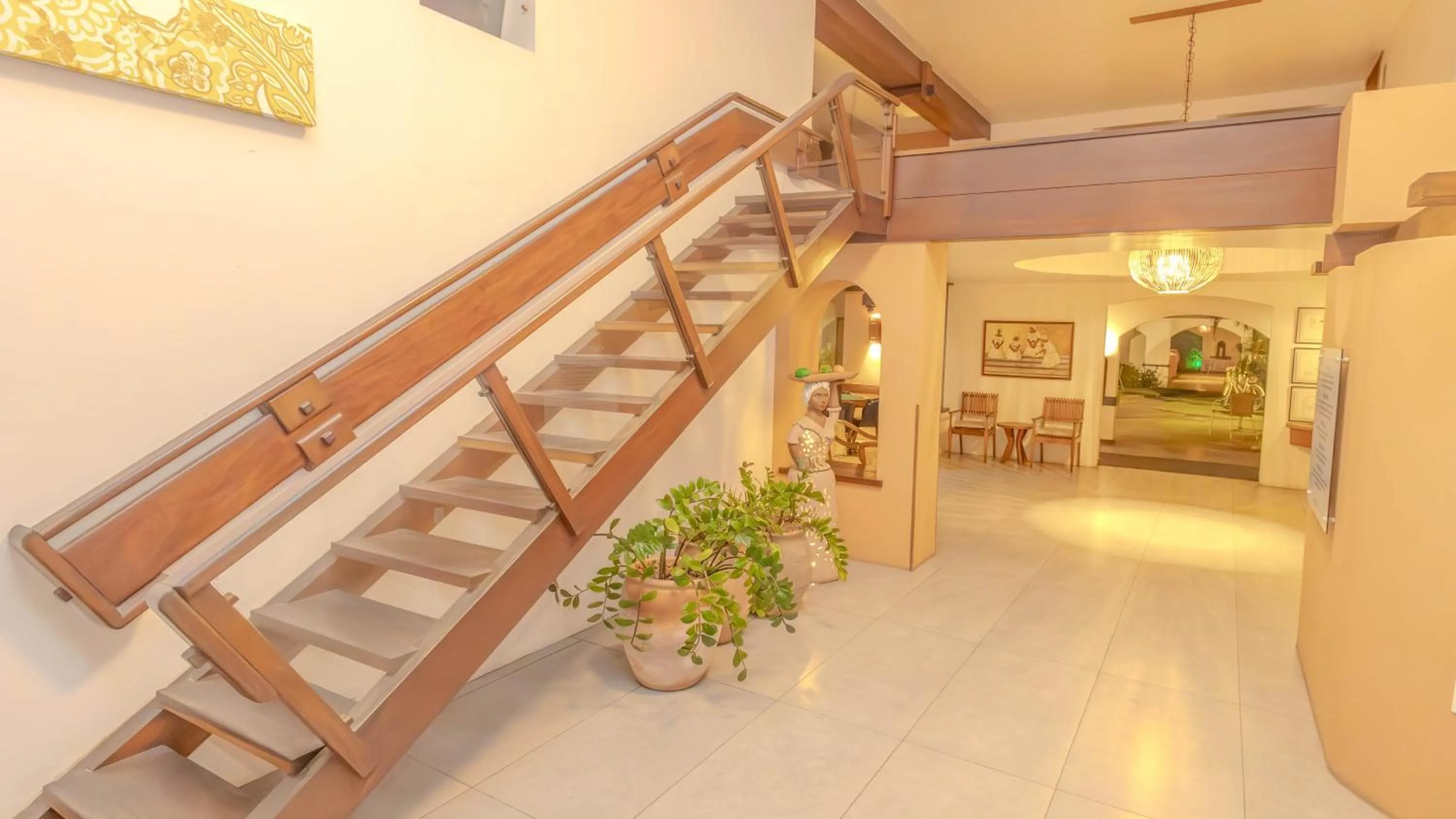 Seating area in Jardim Atlântico Beach Resort