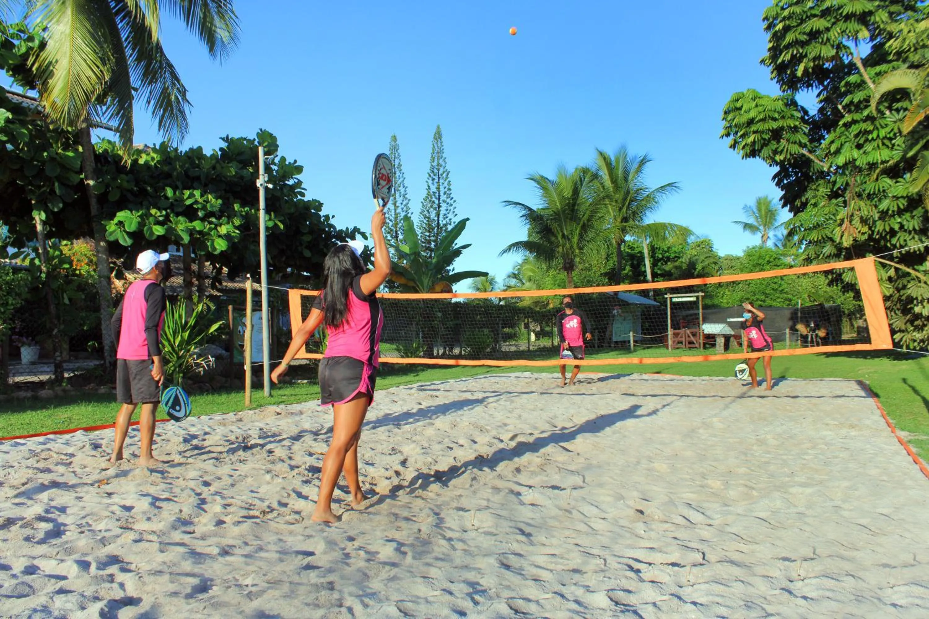 Seating area in Jardim Atlântico Beach Resort