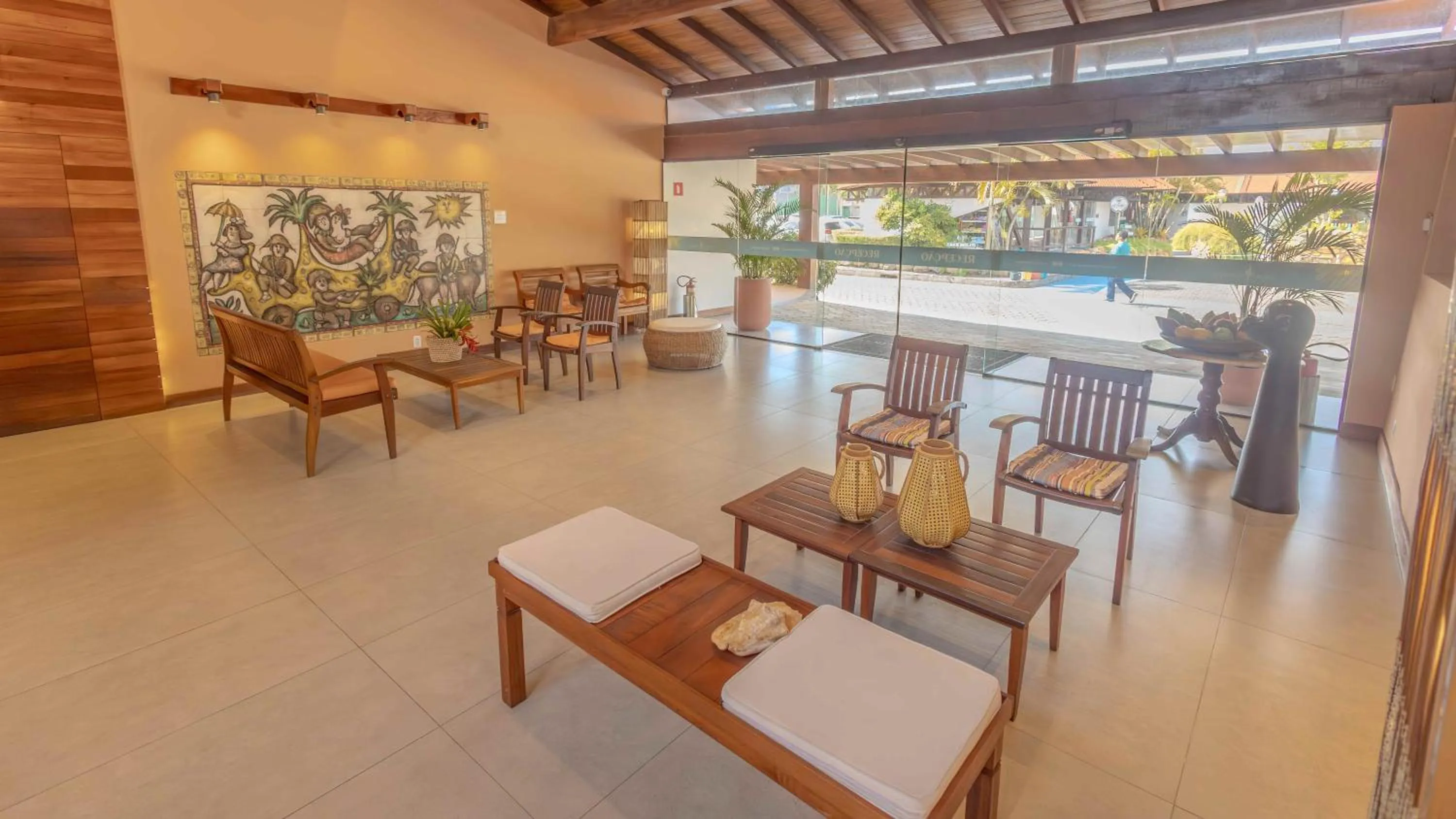 Lobby or reception in Jardim Atlântico Beach Resort