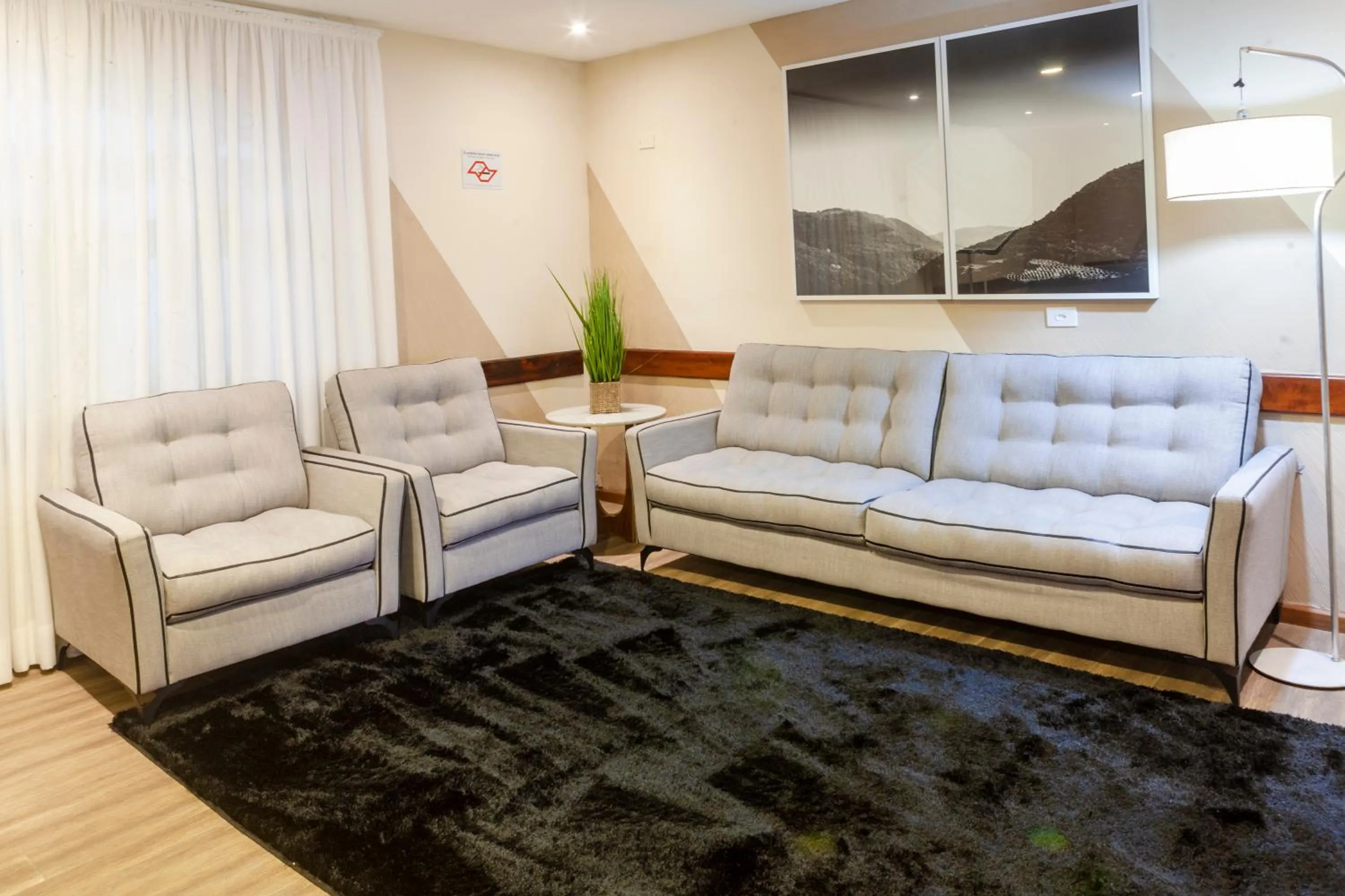 Living room in Hotel Leão da Montanha