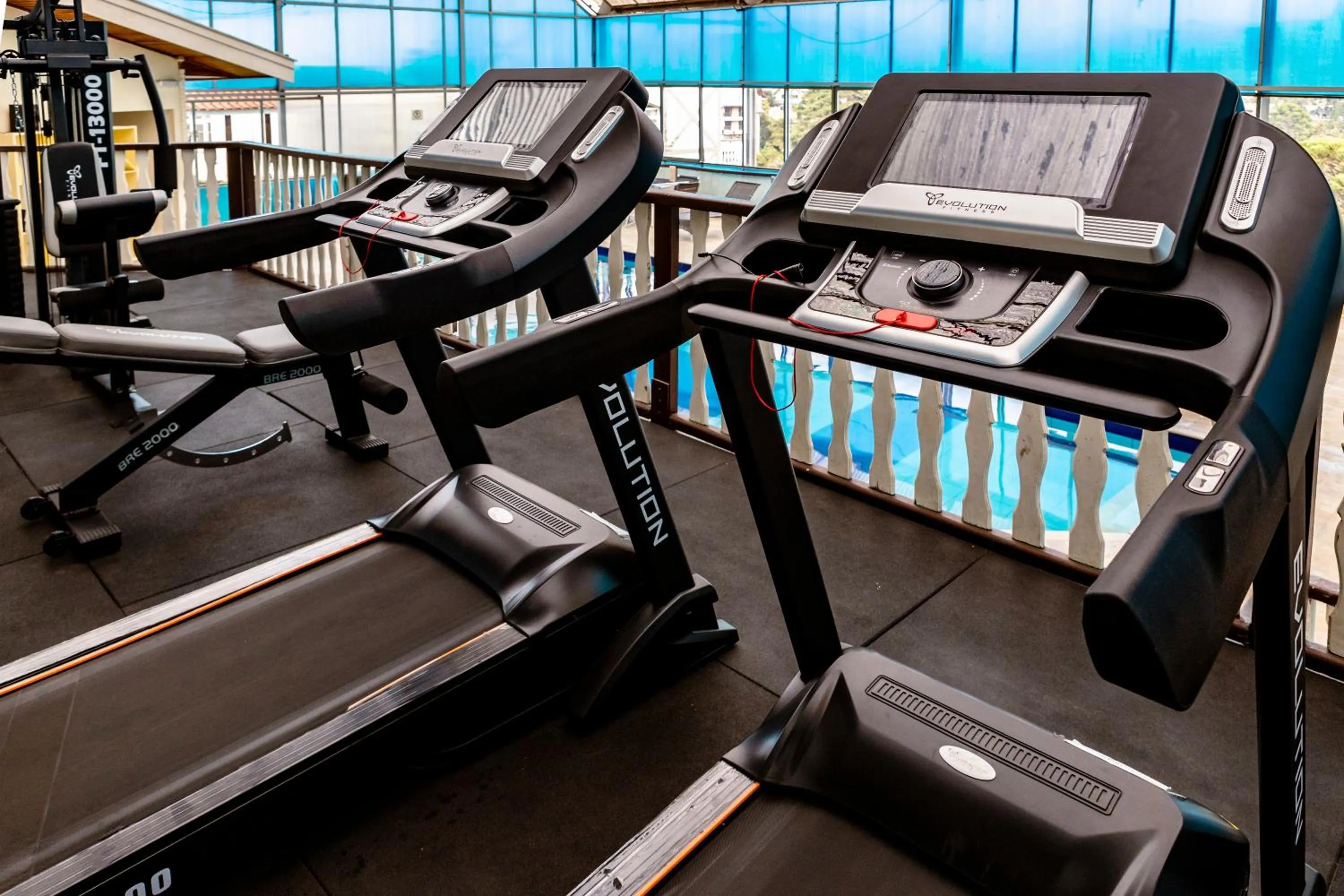 Fitness centre/facilities in Hotel Leão da Montanha