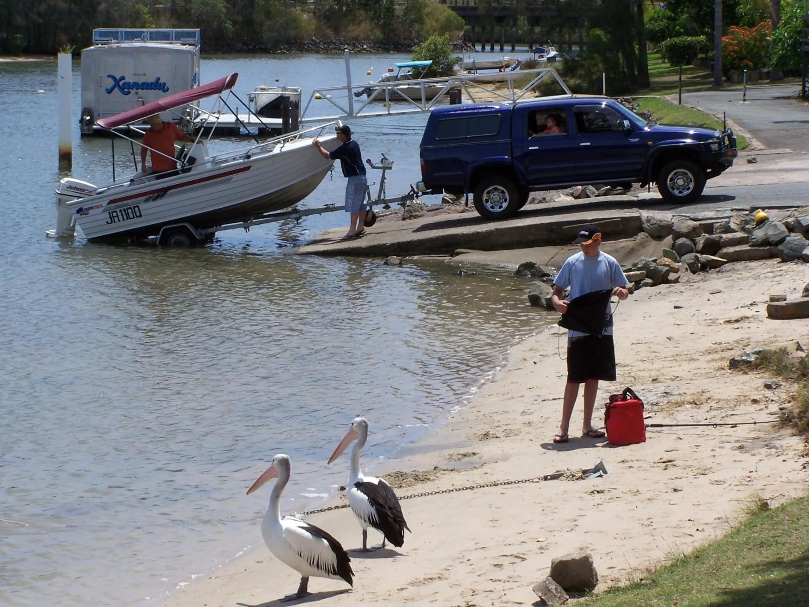 People in Maroochy River Bungalows
