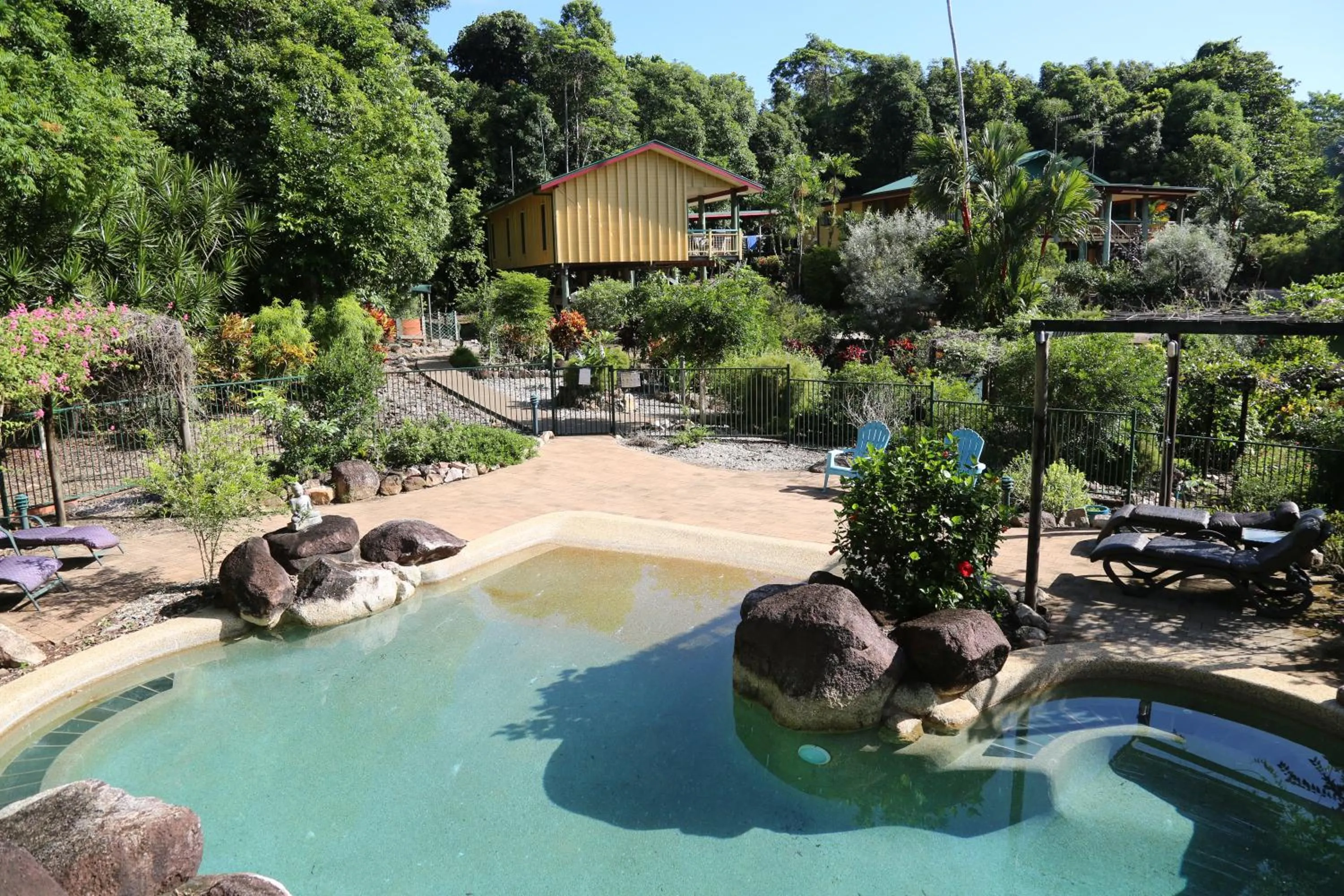 Swimming pool in Licuala Lodge