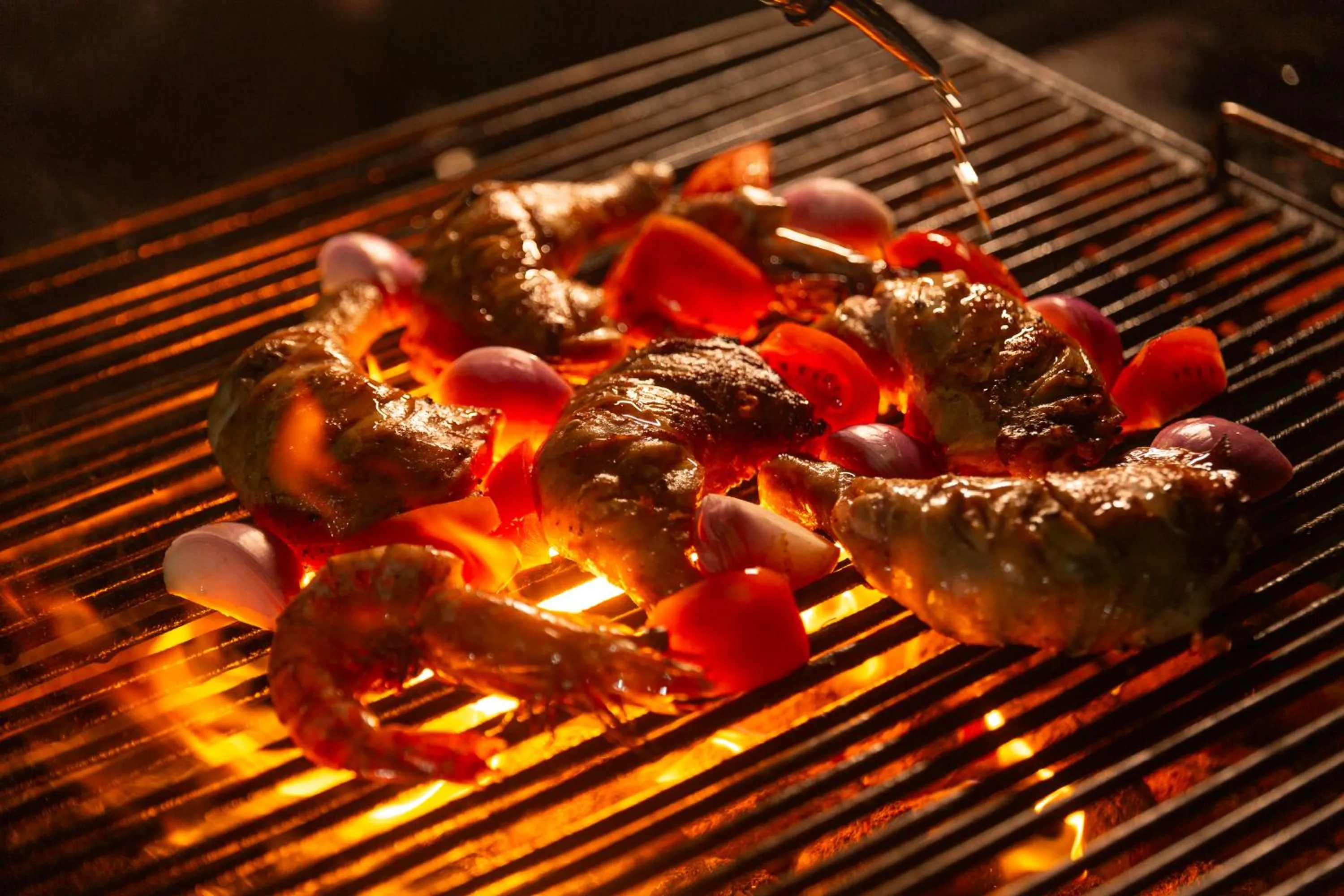 BBQ facilities in Pegasus Reef - A Beach Resort in Colombo