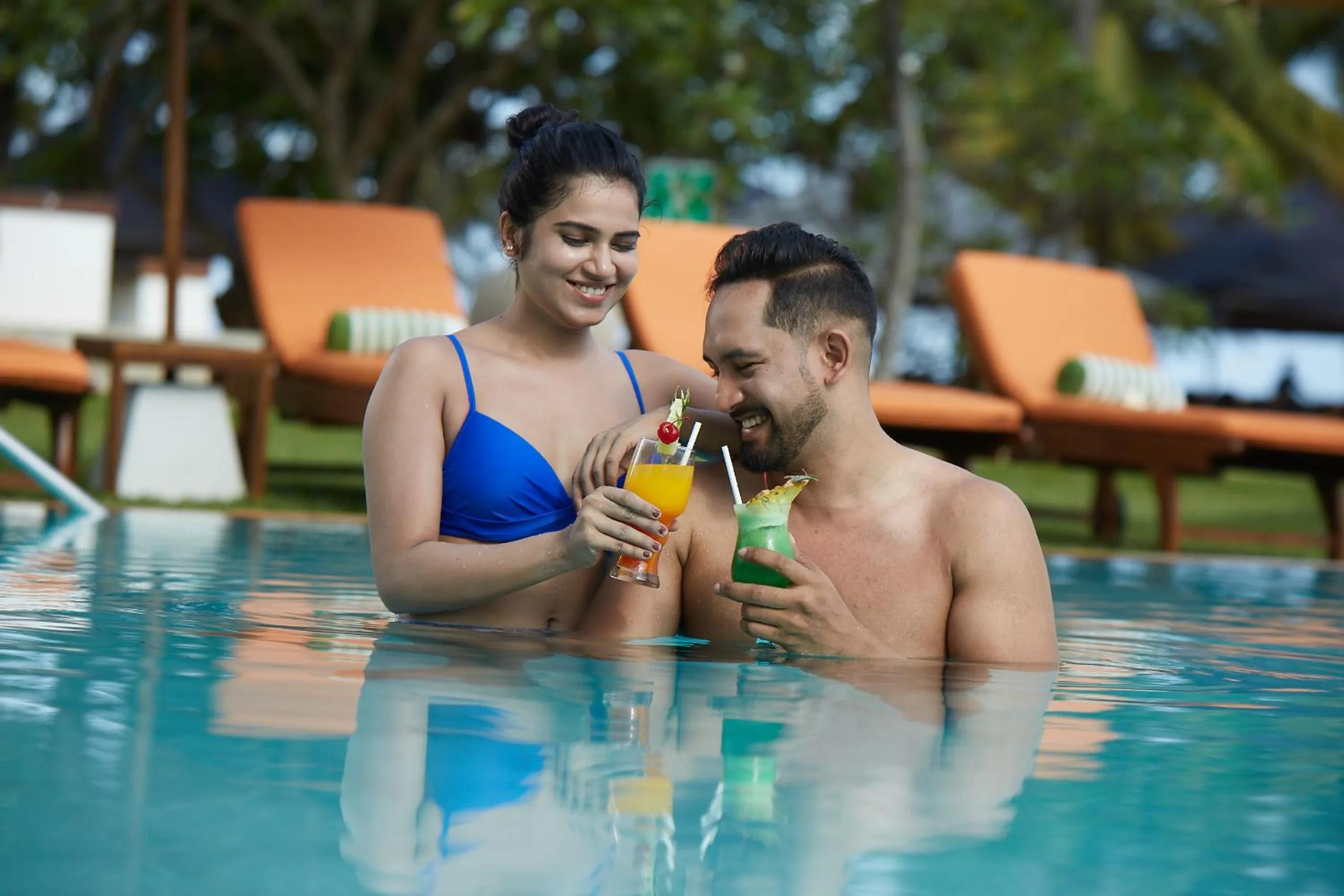Swimming pool in Pegasus Reef - A Beach Resort in Colombo