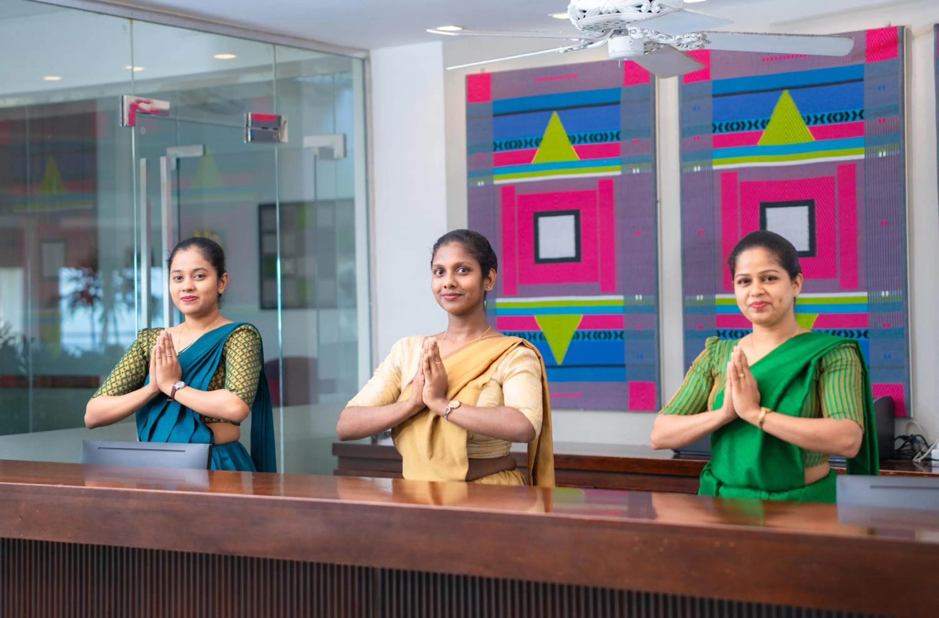 Lobby or reception in Hotel Topaz