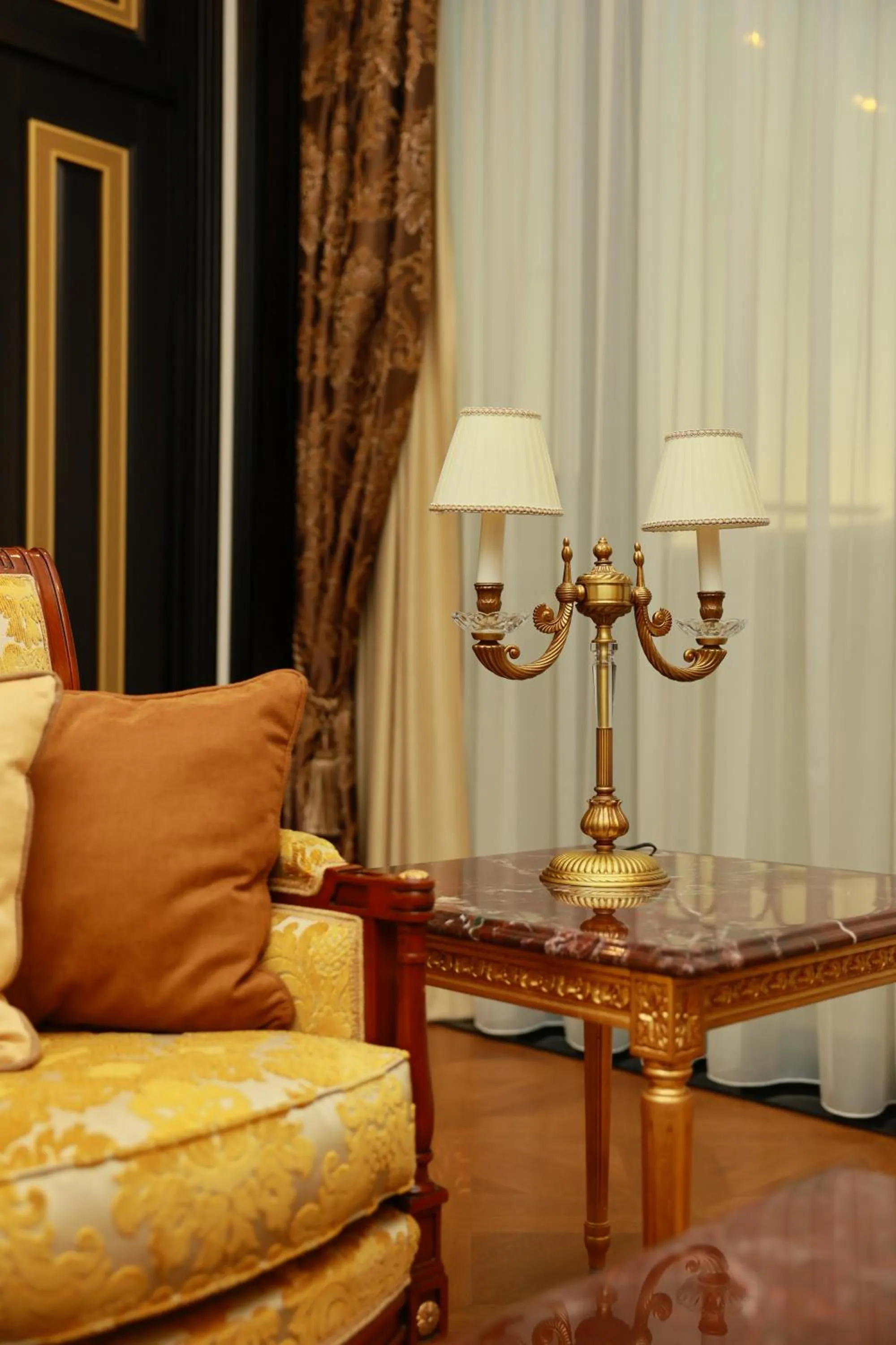 Living room in Golden Palace Hotel Yerevan