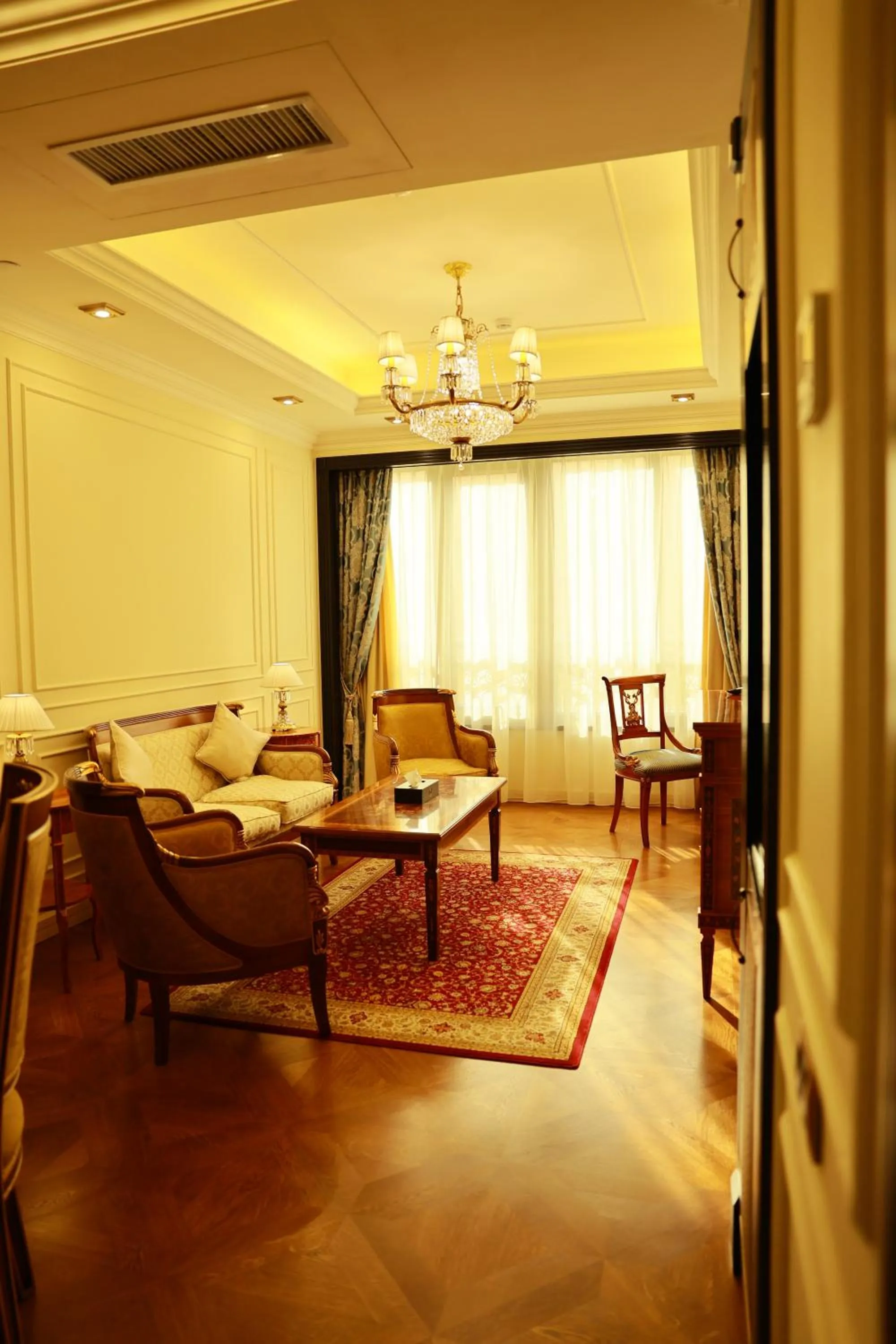 Living room in Golden Palace Hotel Yerevan