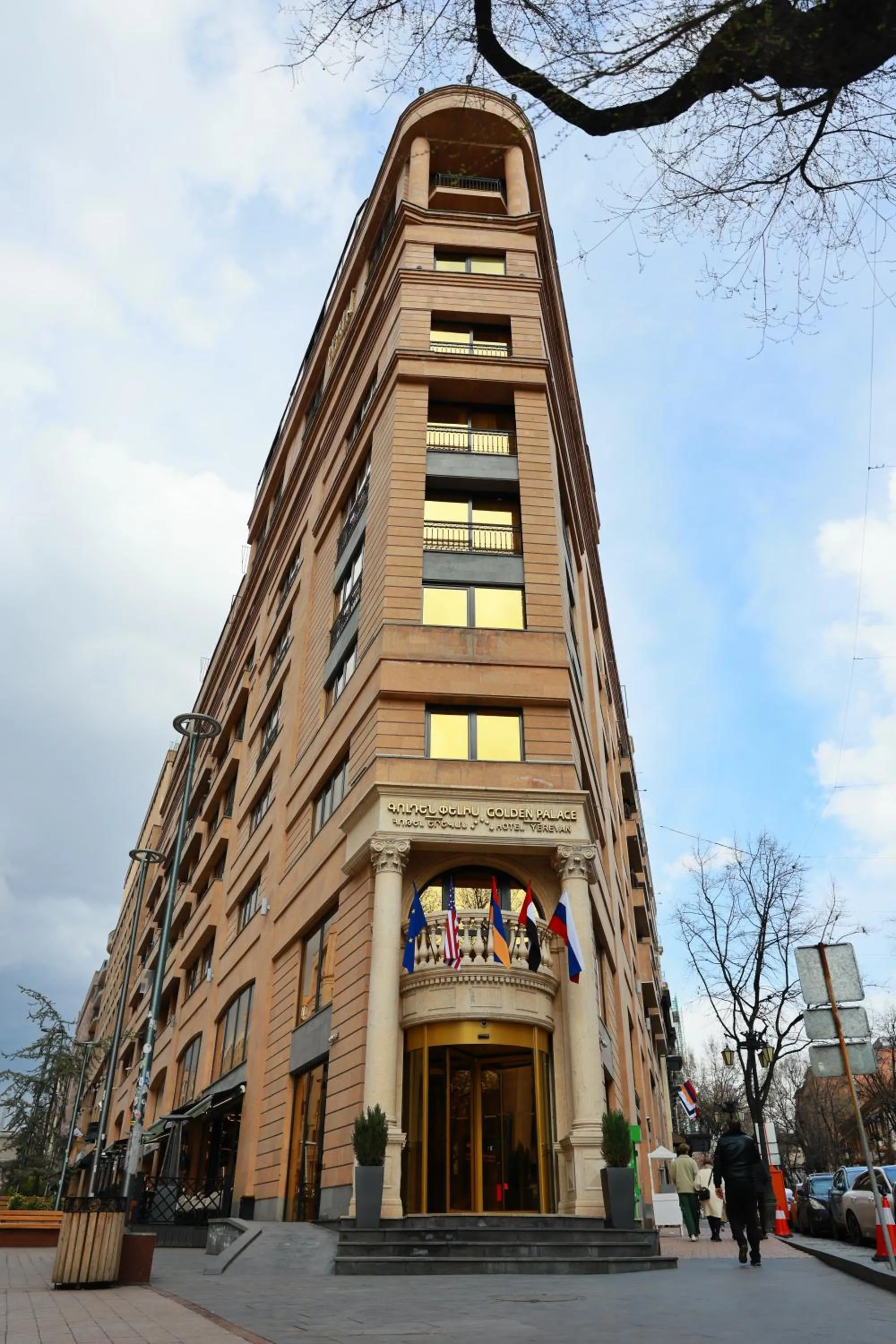 Property building in Golden Palace Hotel Yerevan