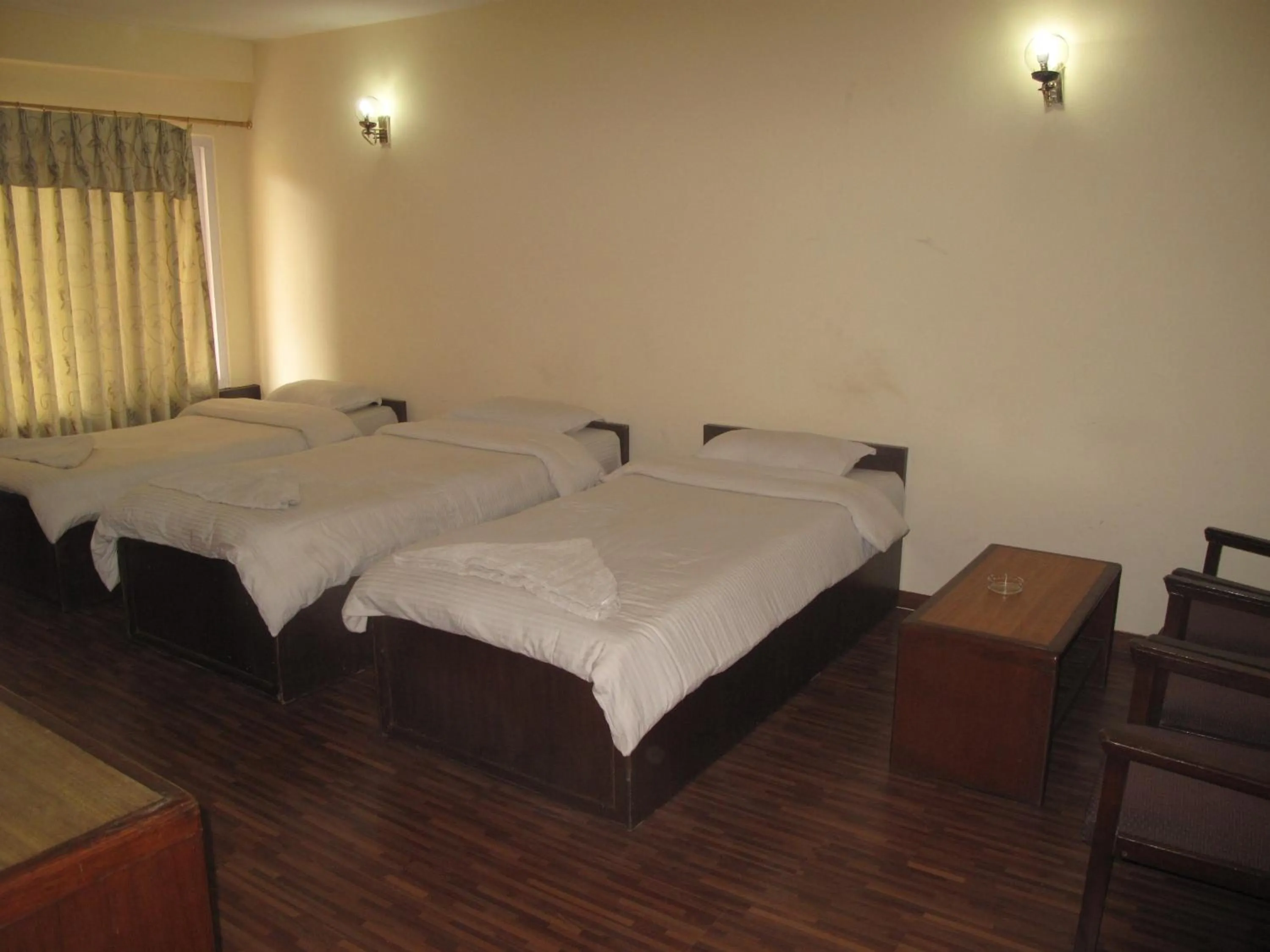 Bed in Kathmandu Madhuban Guest House