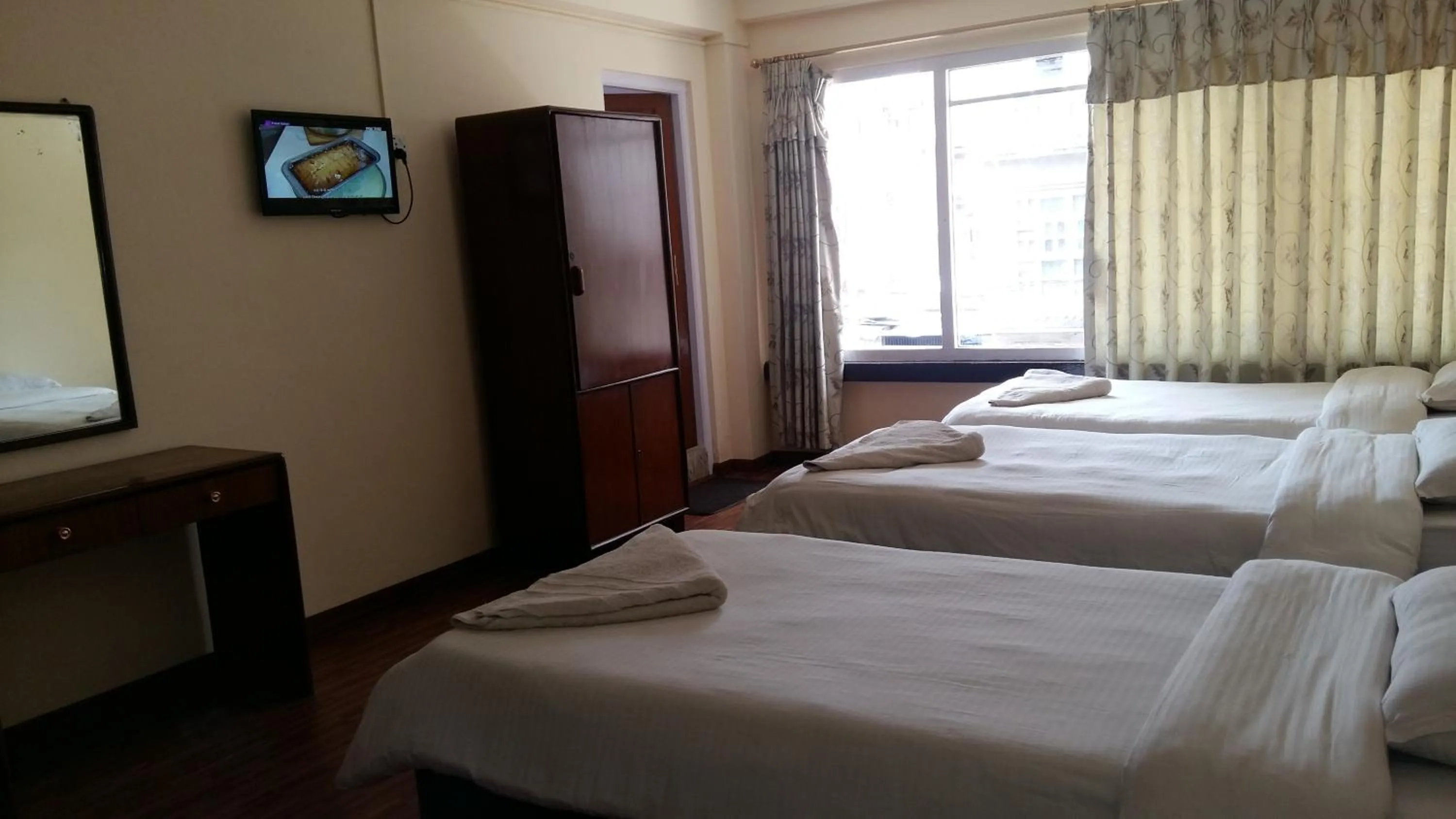 Bed in Kathmandu Madhuban Guest House