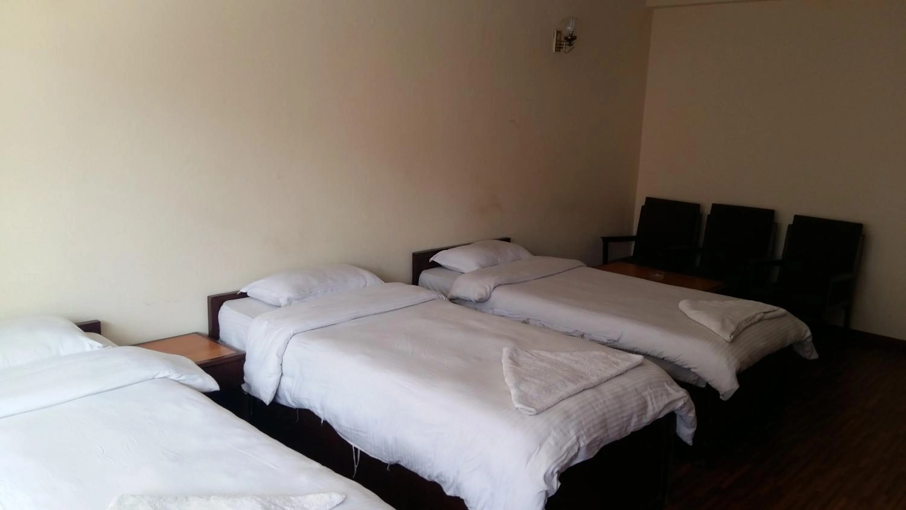 Bed in Kathmandu Madhuban Guest House