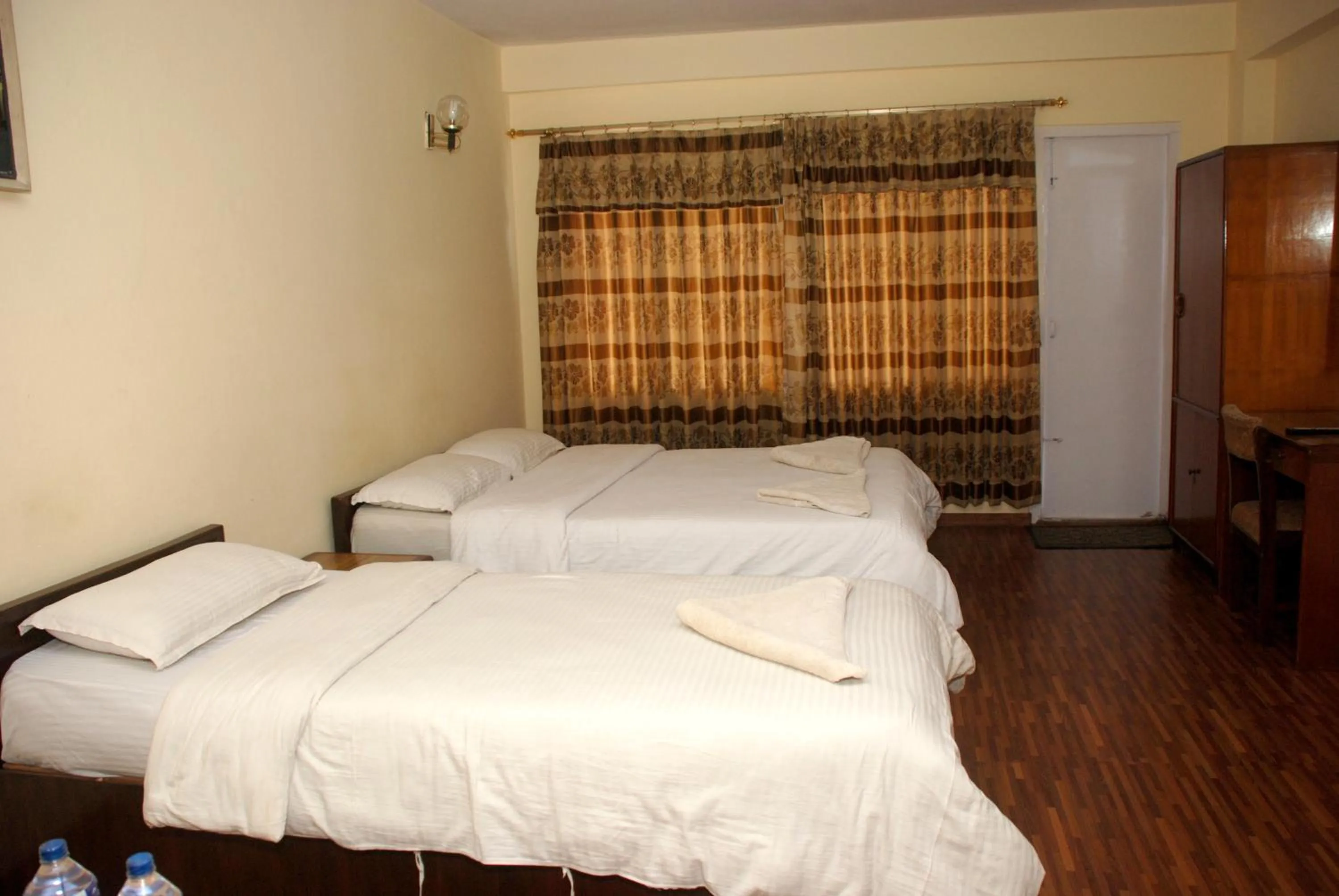 Bed in Kathmandu Madhuban Guest House