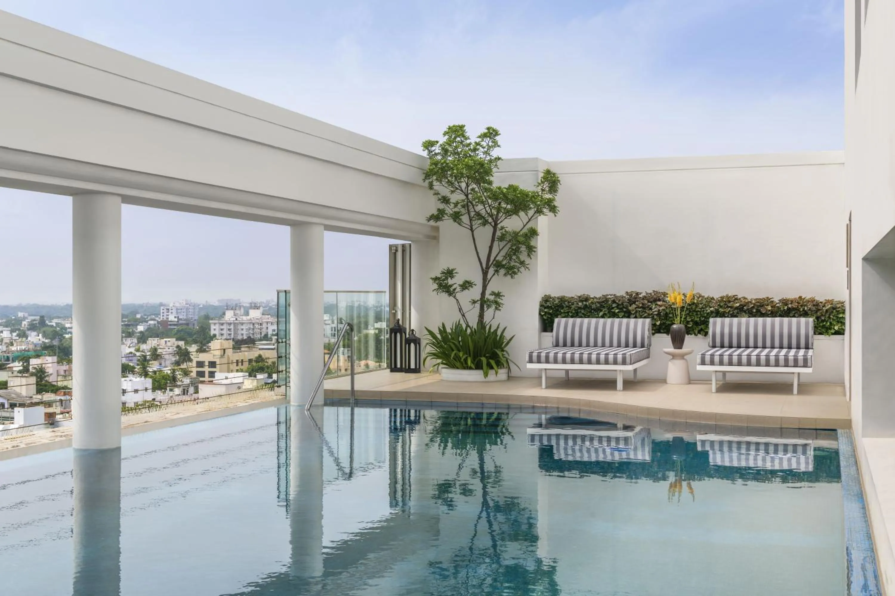 Swimming pool in The Raintree, St. Mary’s Road