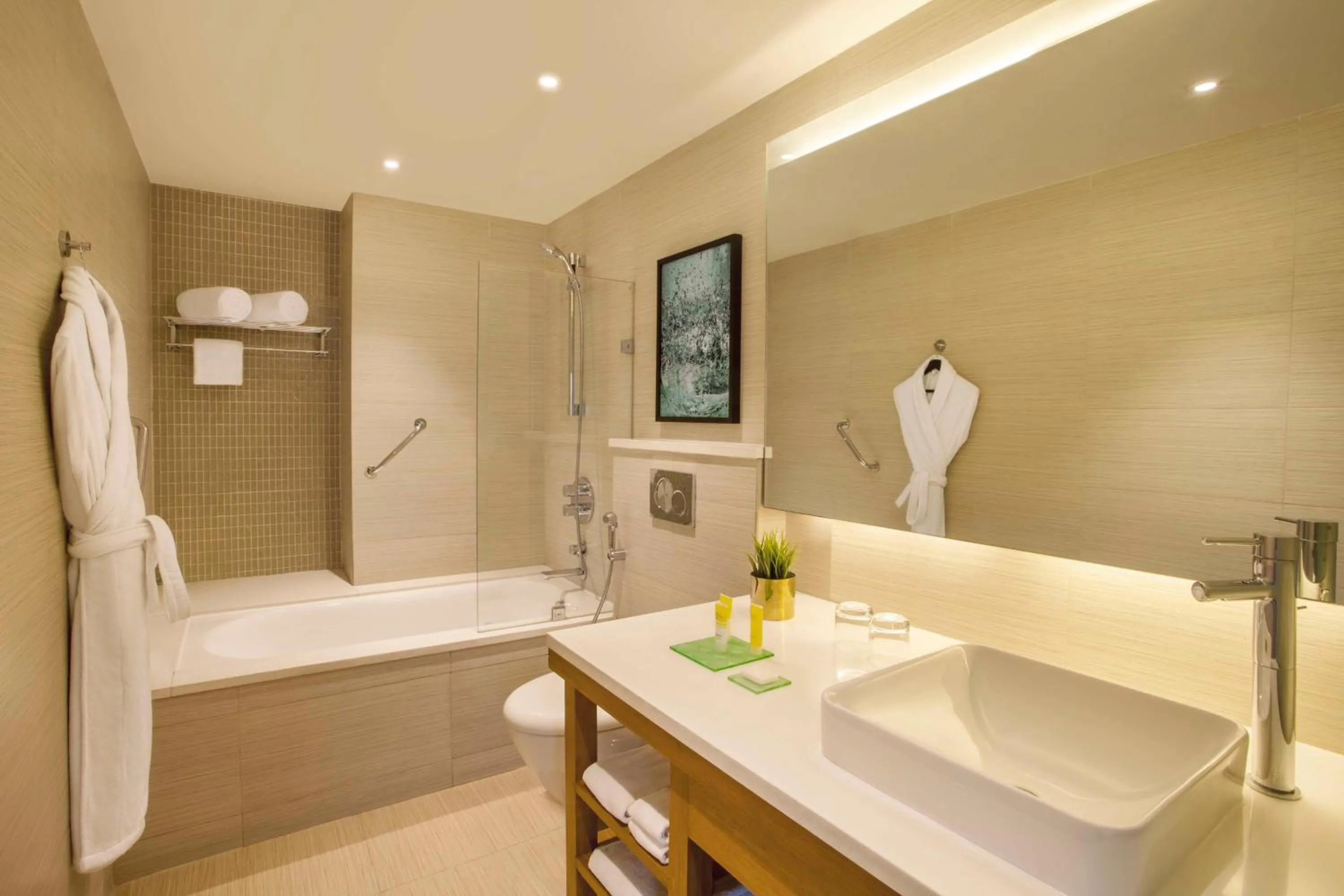 Bathroom in Hyatt Place Hyderabad Banjara Hills