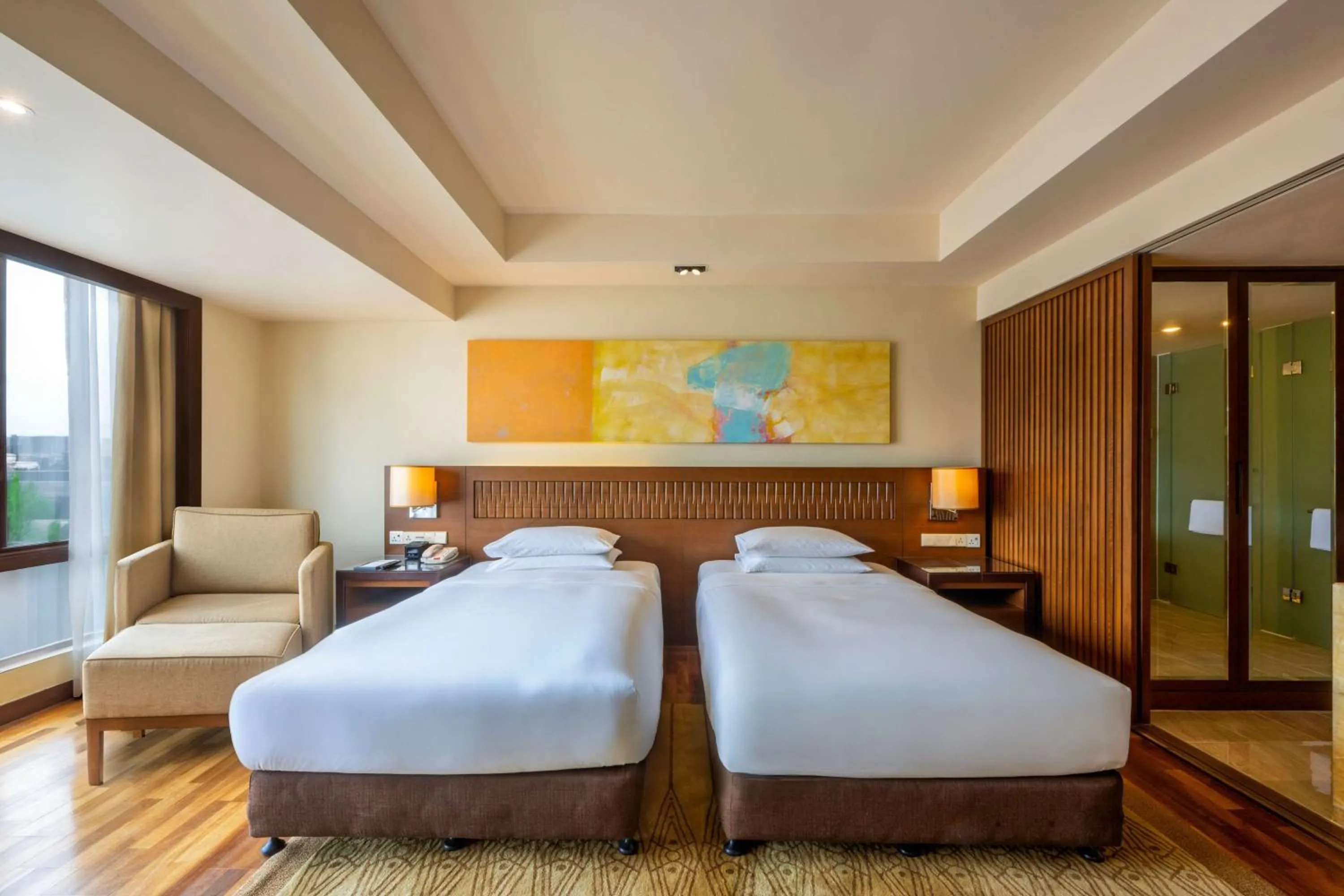 Bedroom, Bed in Hyatt Regency Kinabalu