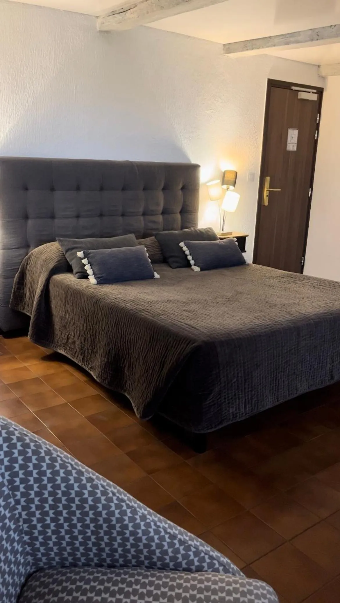 Photo of the whole room, Bed in Hotel Maquis et Mer