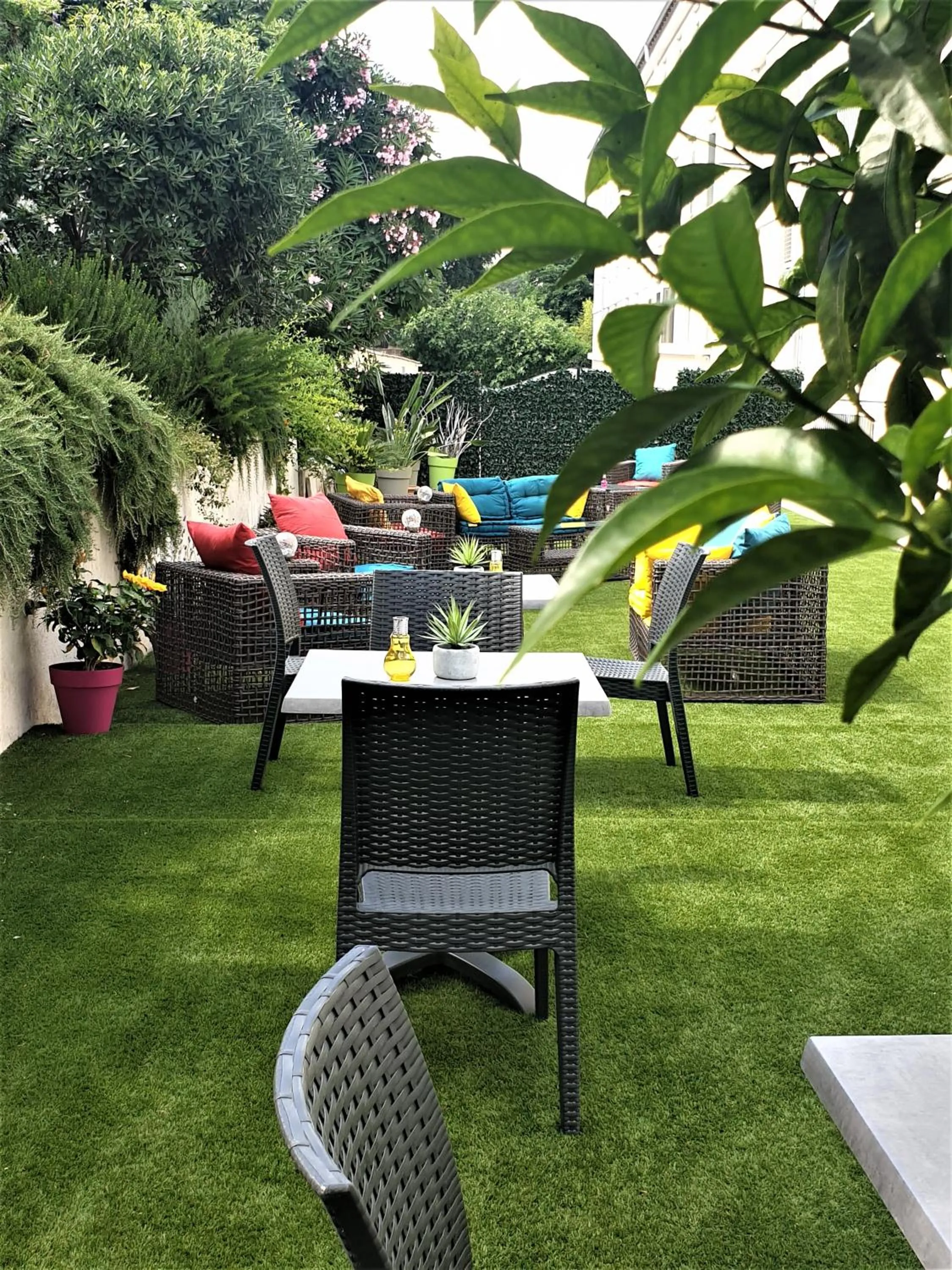 Garden in Hotel Maquis et Mer