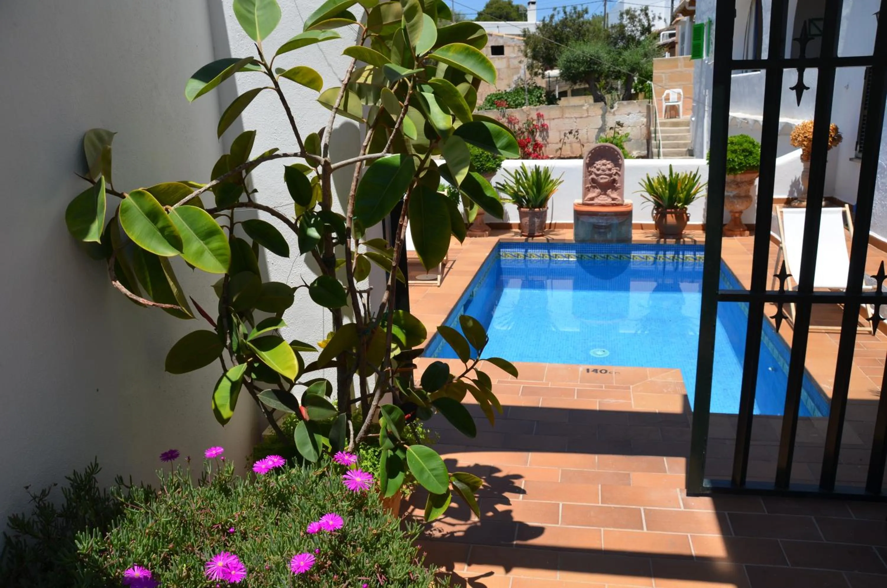 Swimming pool in Fowlers Hotel