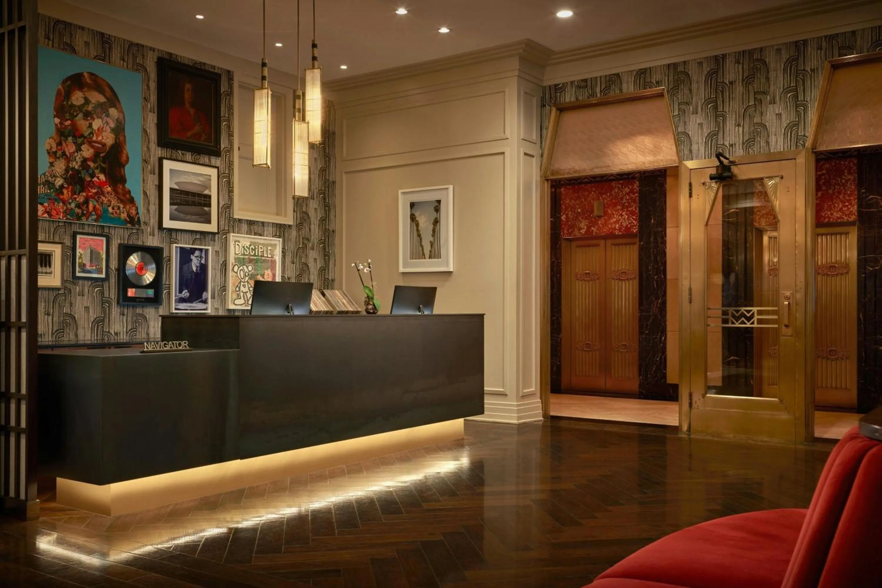 Lobby or reception in Renaissance Saint Elm Dallas Downtown Hotel