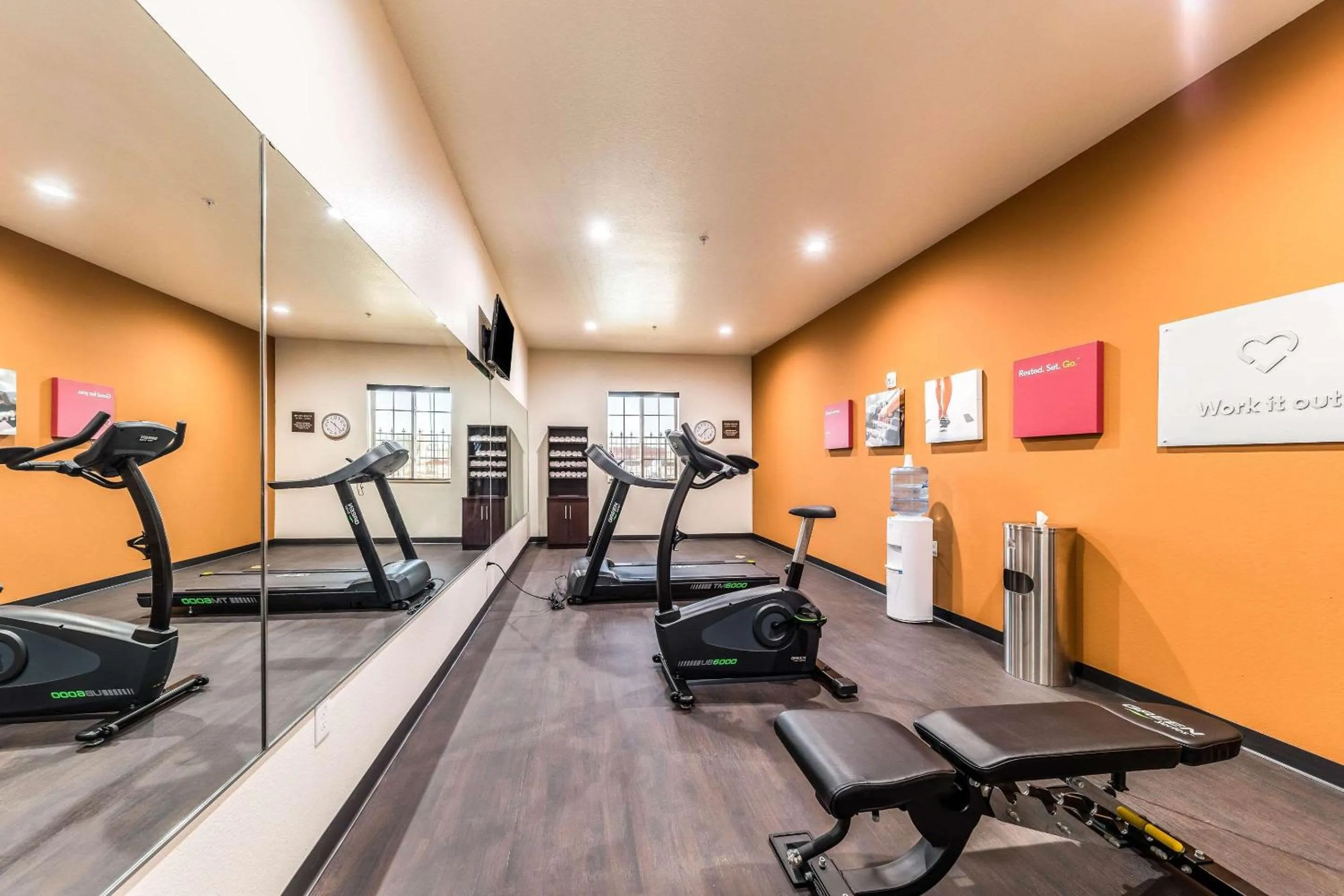 Fitness centre/facilities in Comfort Suites Grand Prairie - Arlington North