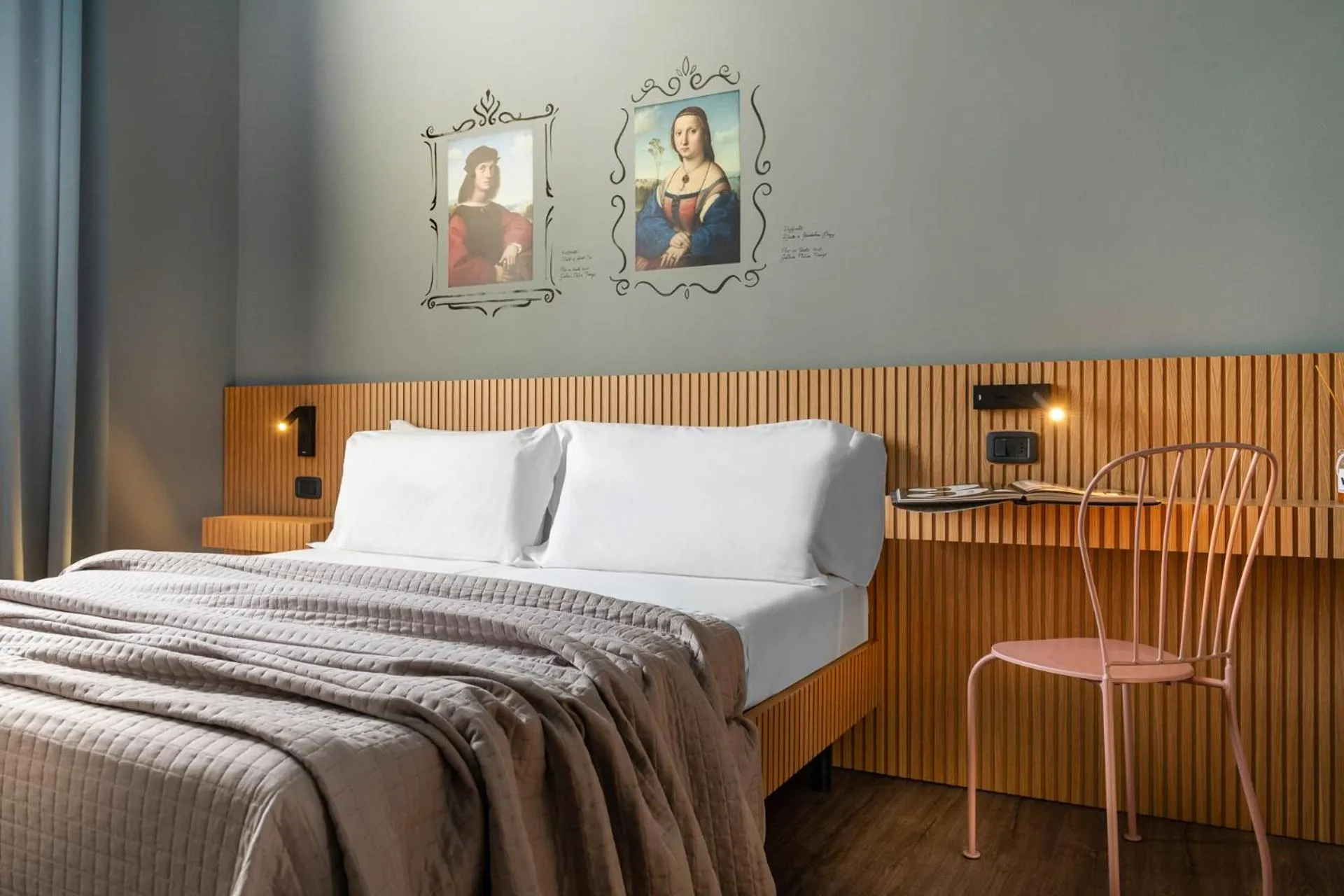 Bed in Hotel Vagabond