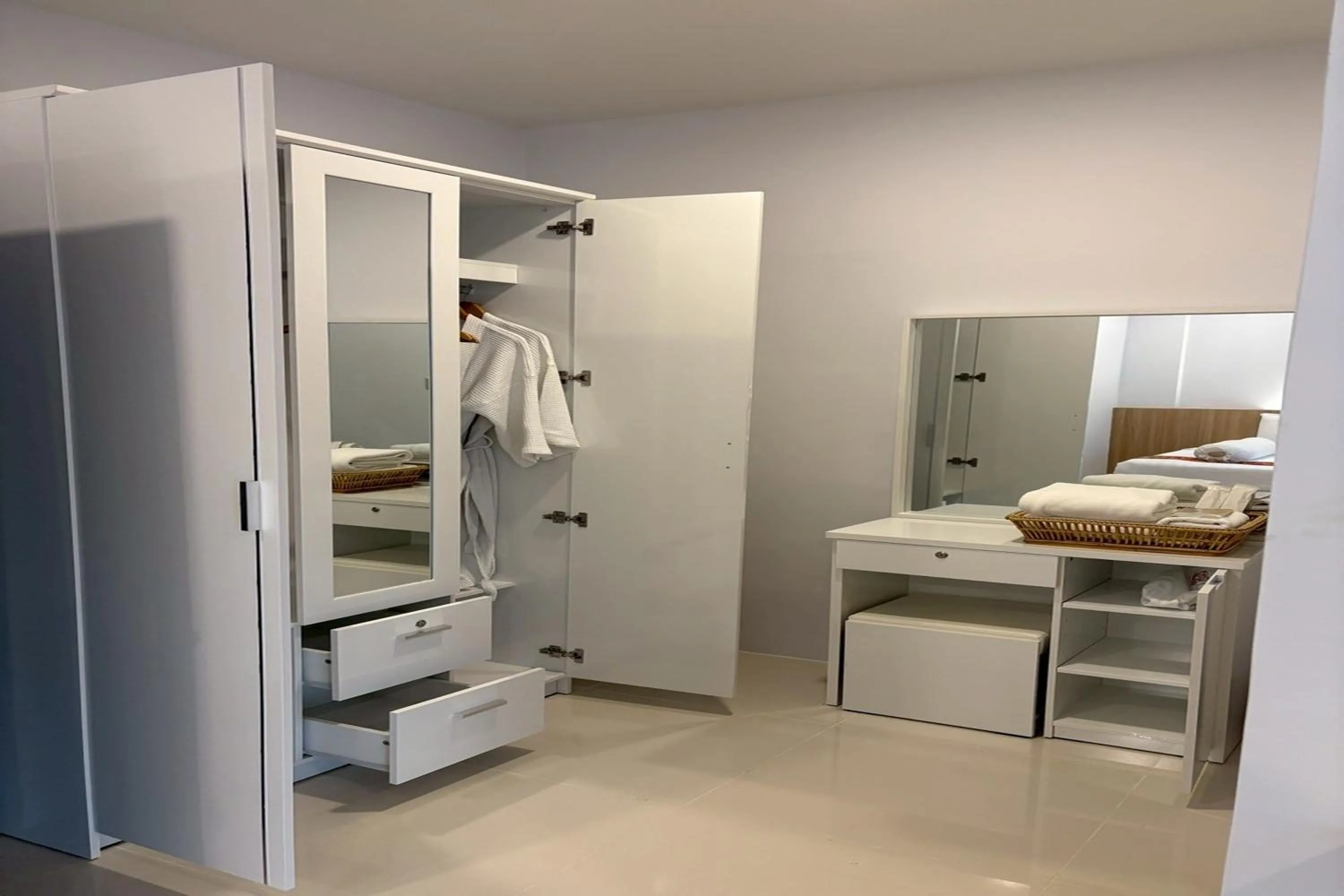 Photo of the whole room, Bed in NIM SEE SENG Hotel