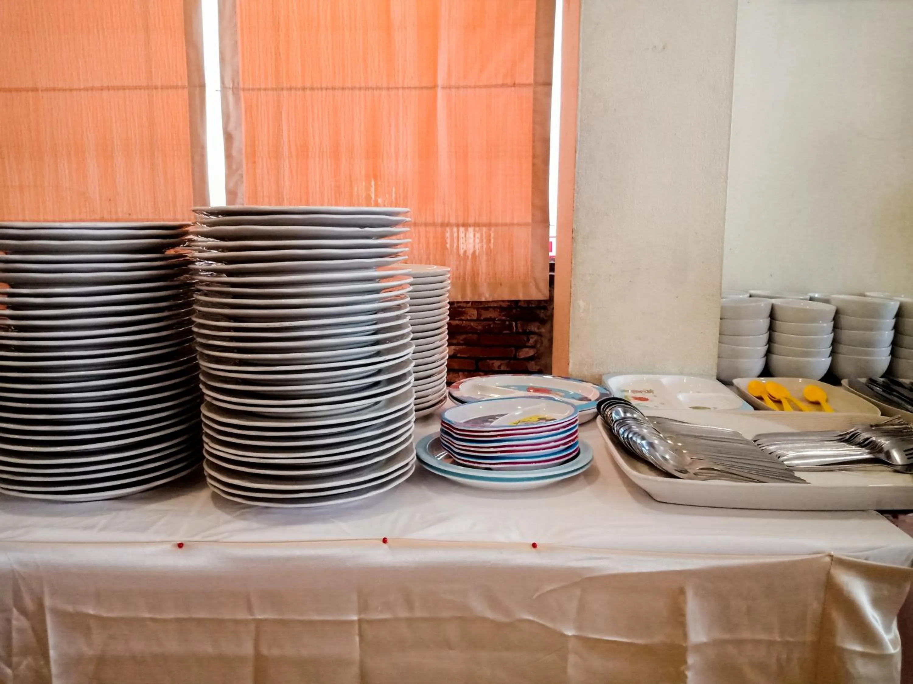 Buffet breakfast in NIM SEE SENG Hotel