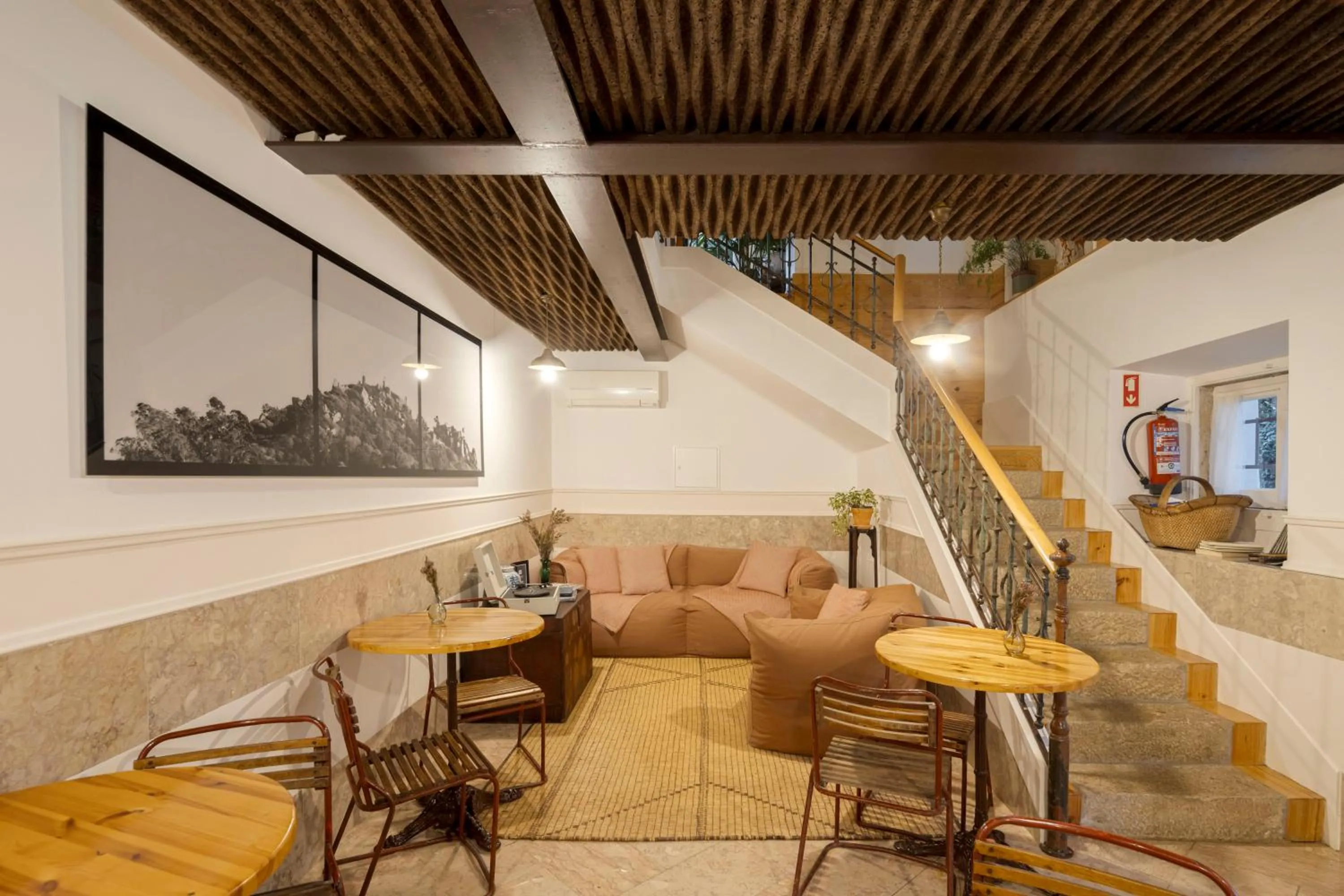 Living room in Casa da Estefânea