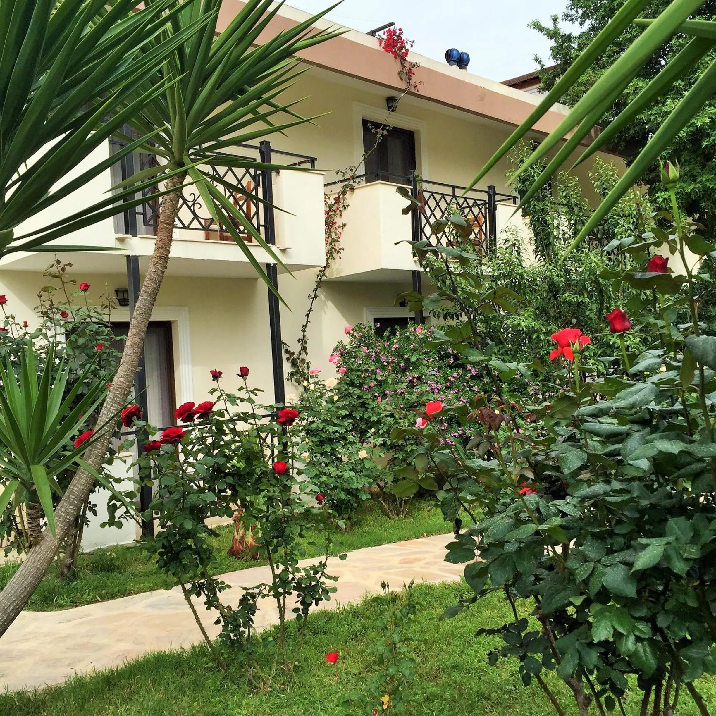 Garden in Dardanos Hotel