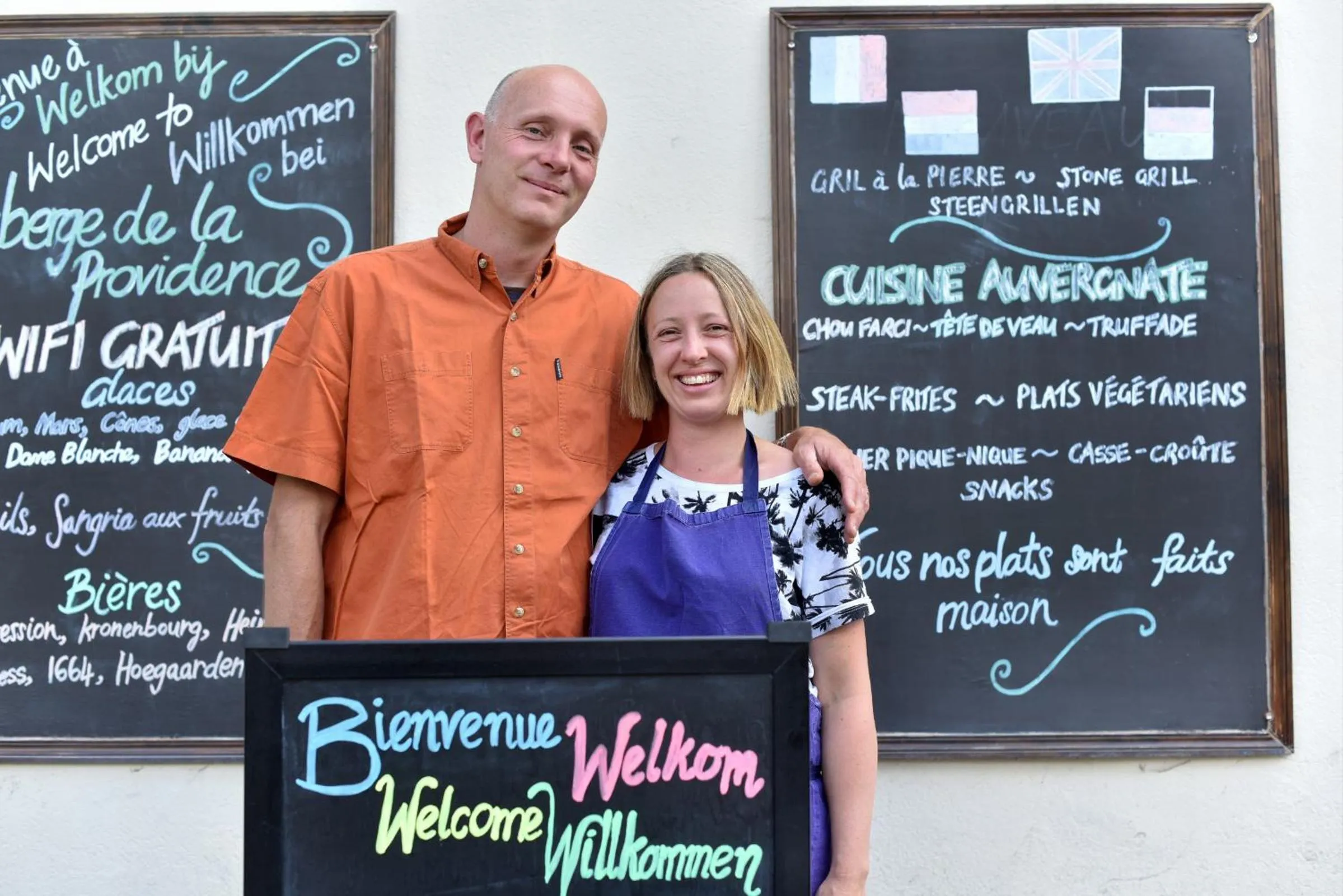 Staff in Auberge De La Providence
