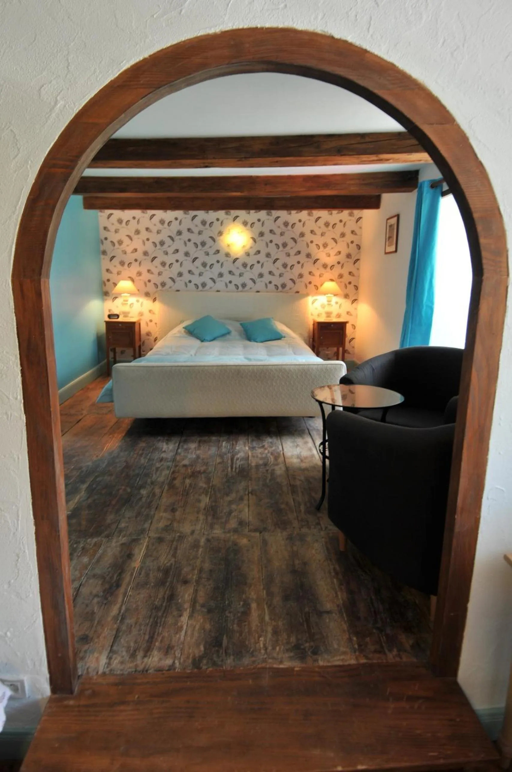 Bedroom, Bed in Auberge De La Providence