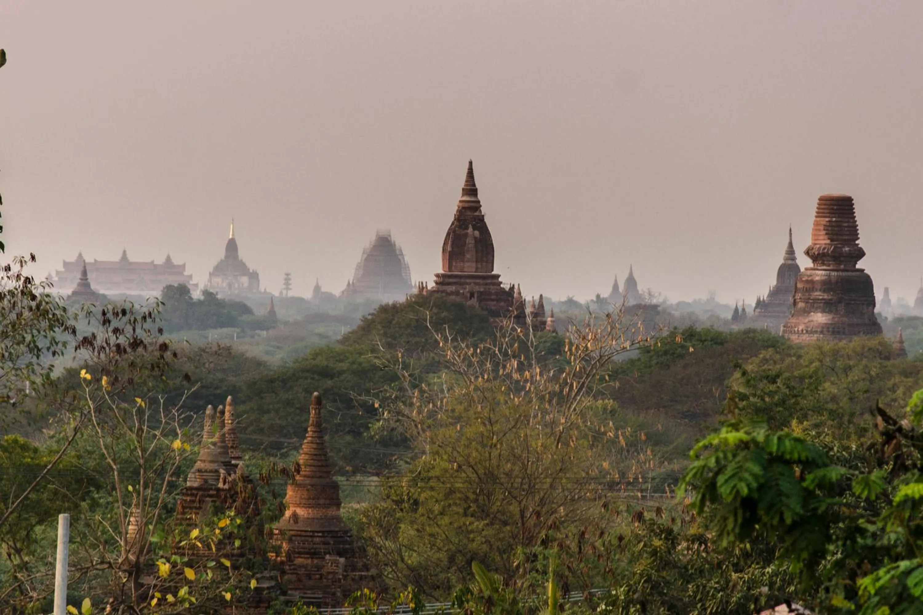 Balcony/Terrace in Bagan View Hotel