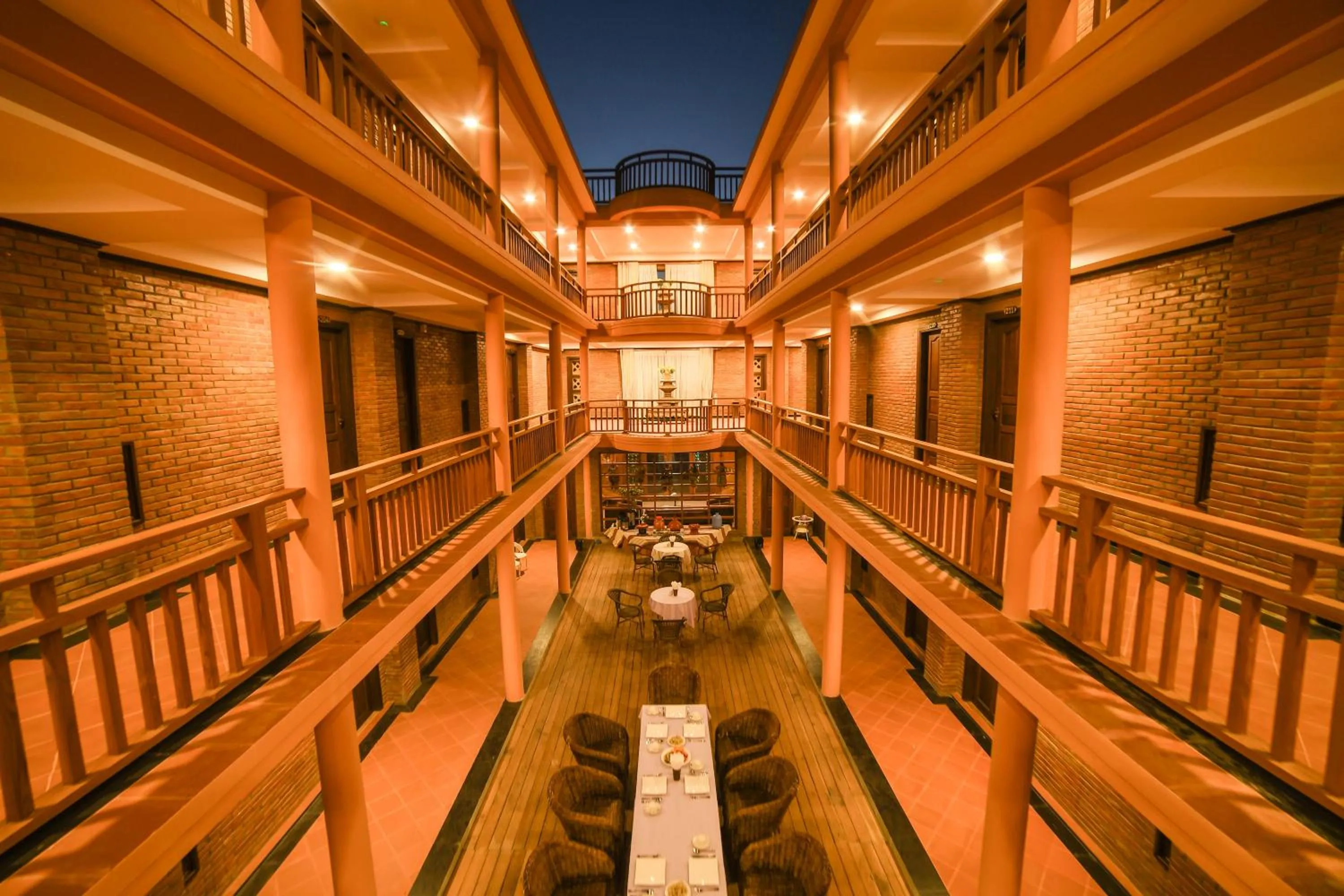 Restaurant/places to eat in Bagan View Hotel