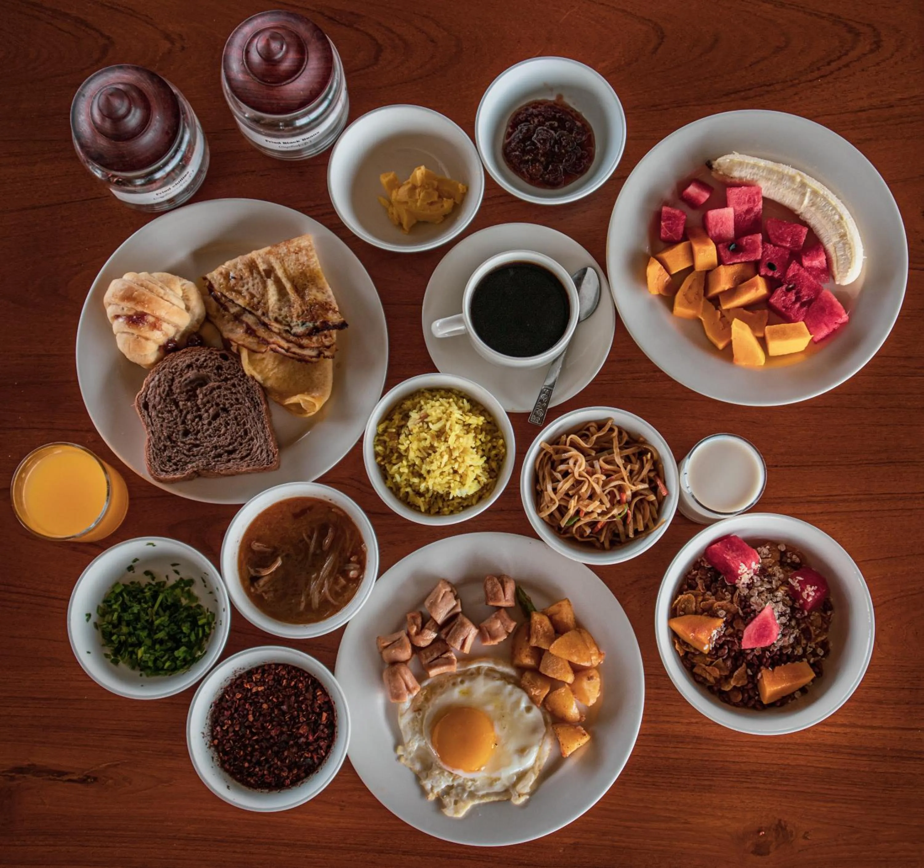 Breakfast in Bagan View Hotel