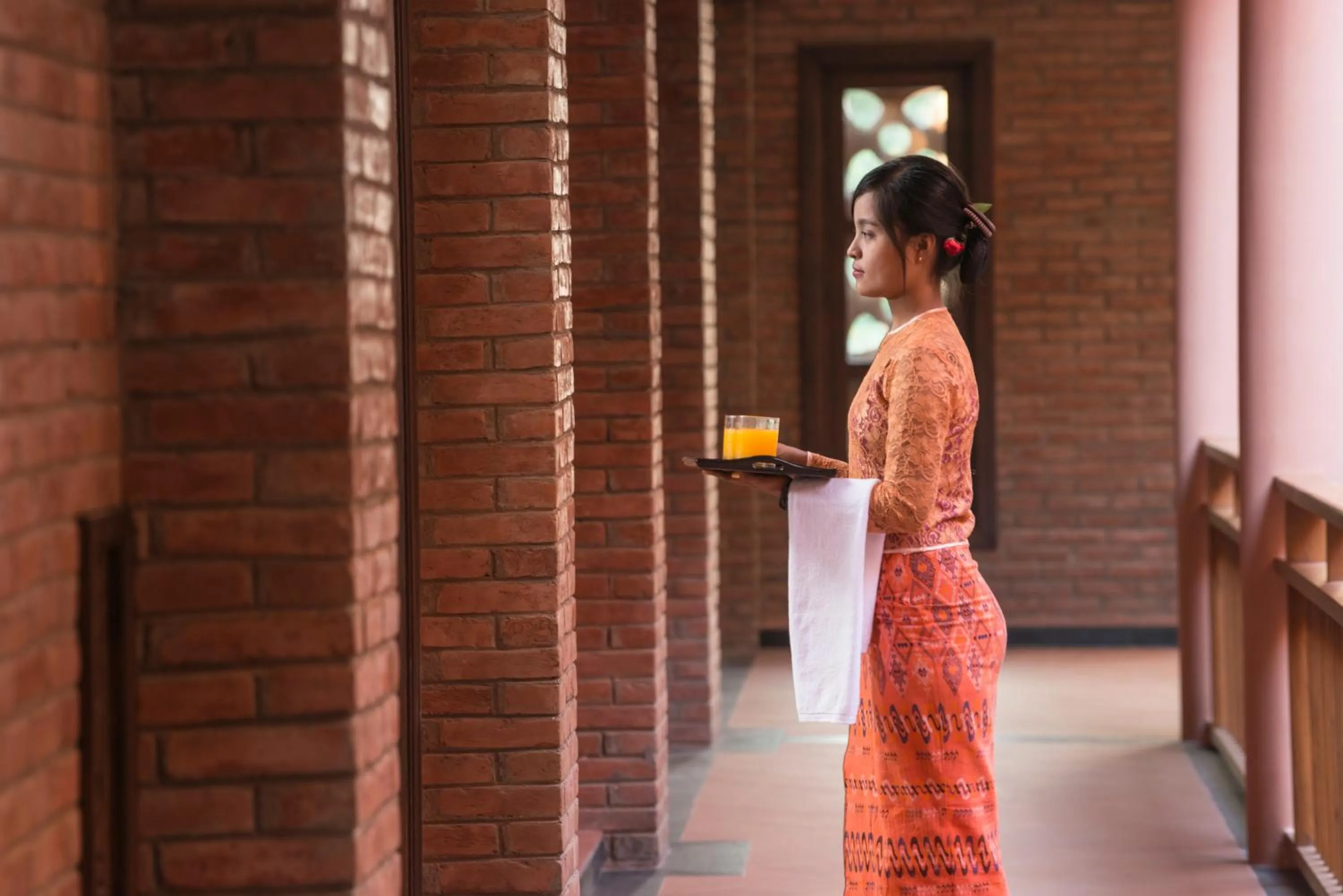 Bathroom in Bagan View Hotel